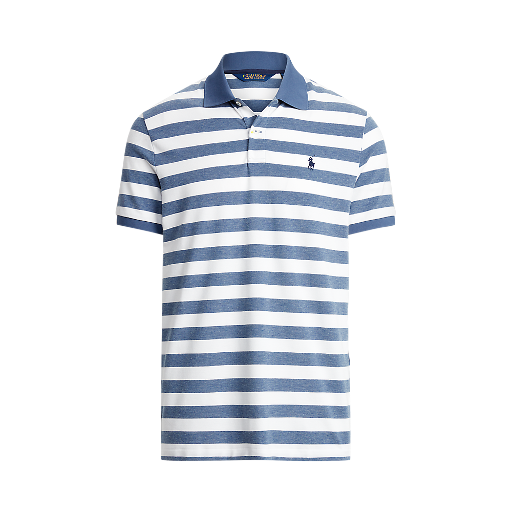 Custom Slim Fit Performance Men's Short Sleeve Golf Polo Shirt