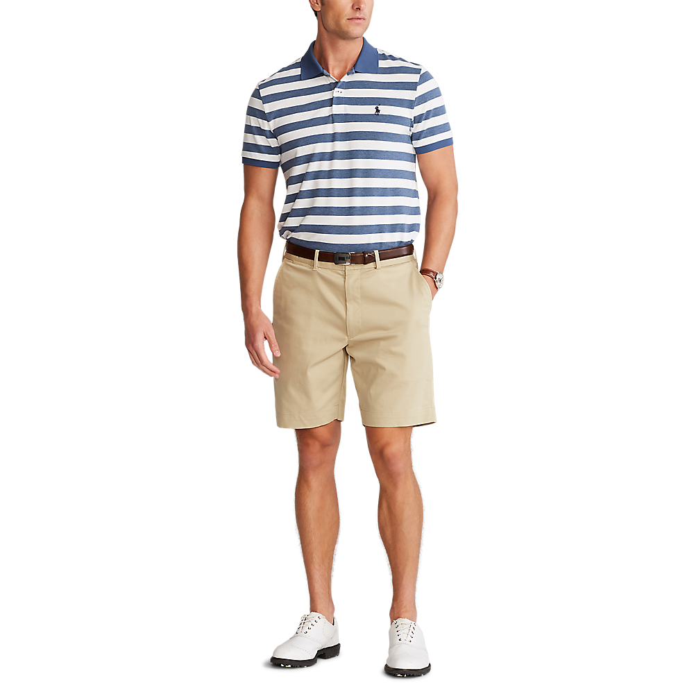 Custom Slim Fit Performance Men's Short Sleeve Golf Polo Shirt