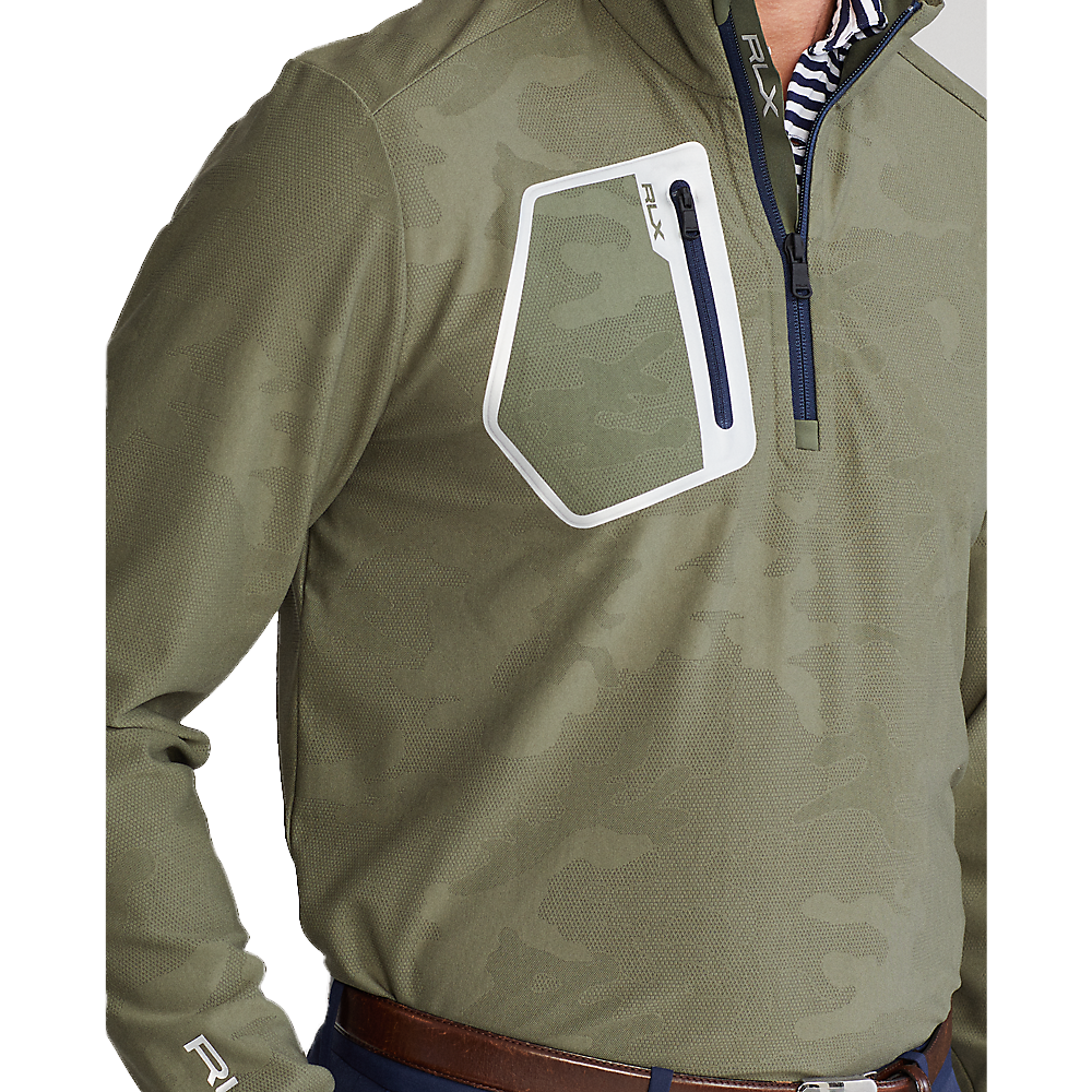 Camo Performance Quarter-Zip Pullover