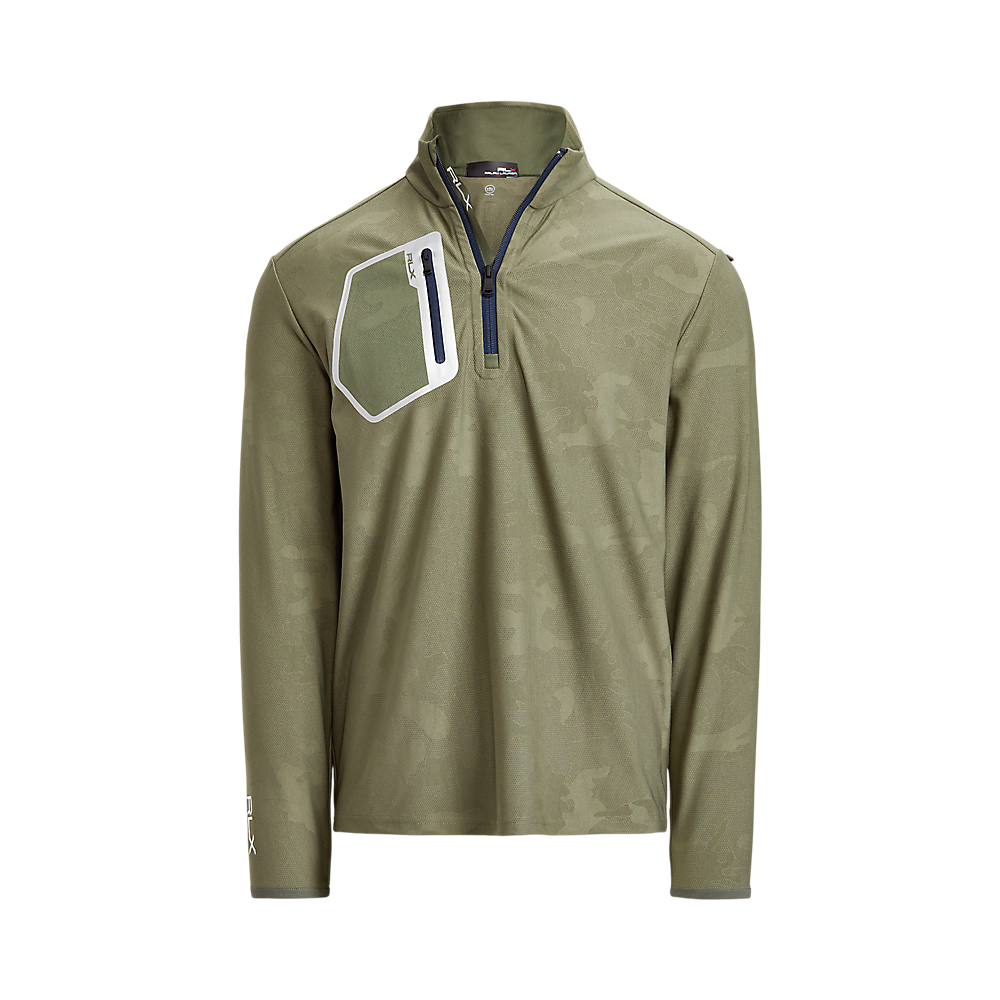 Camo Performance Quarter-Zip Pullover