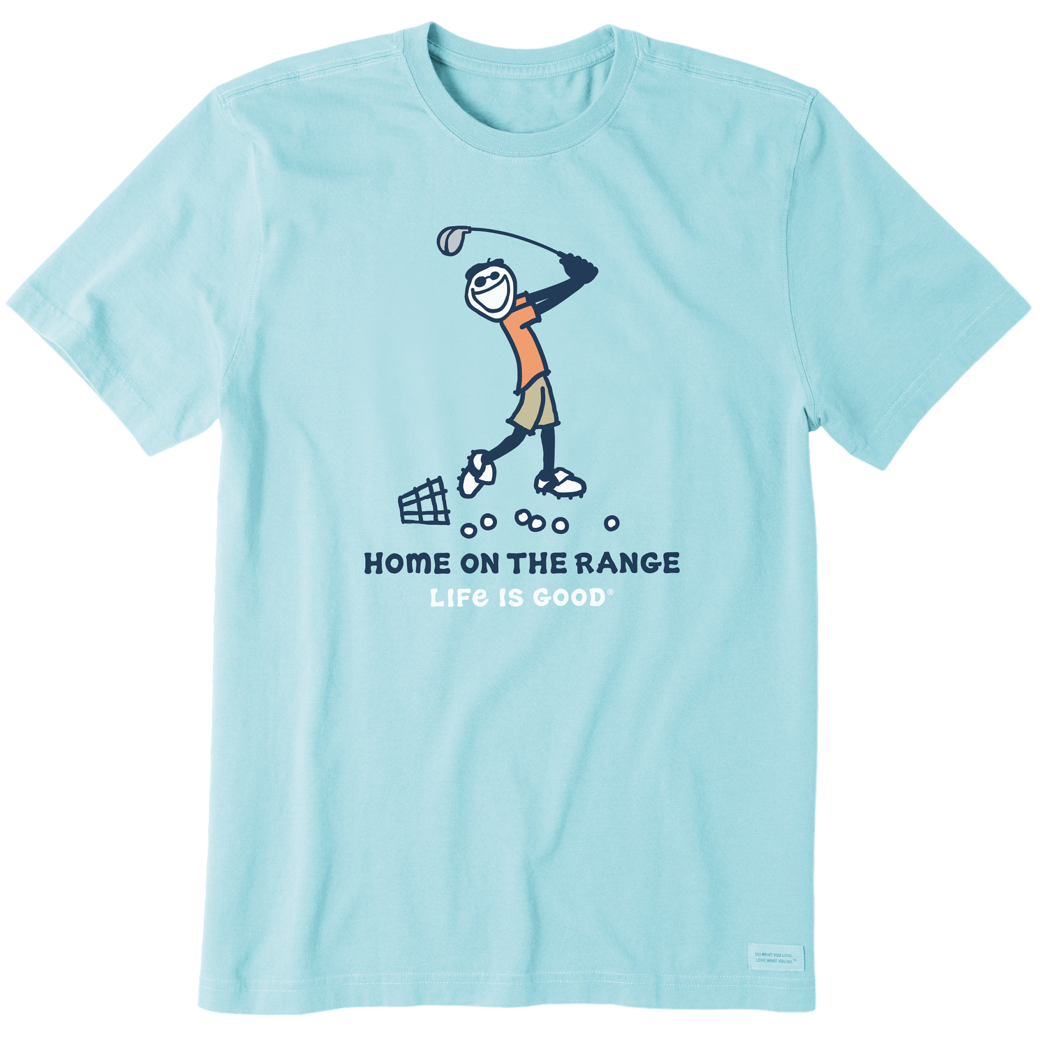 Jake Home on the Range Crusher Men's Golf T-Shirt