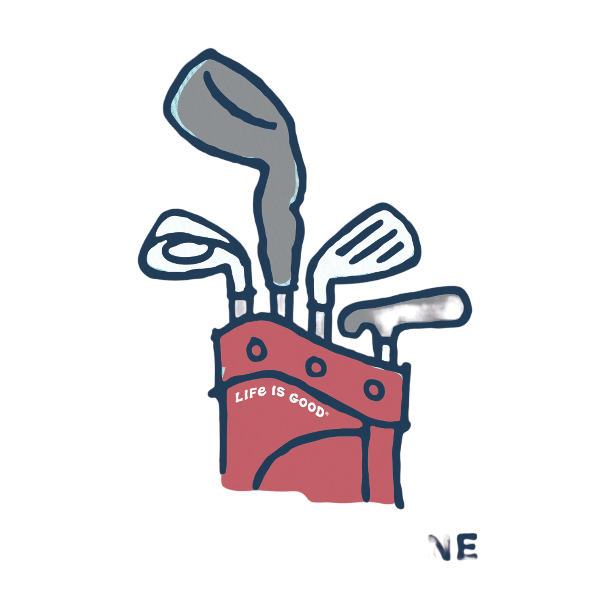 The Club Scene Men's Golf T-Shirt