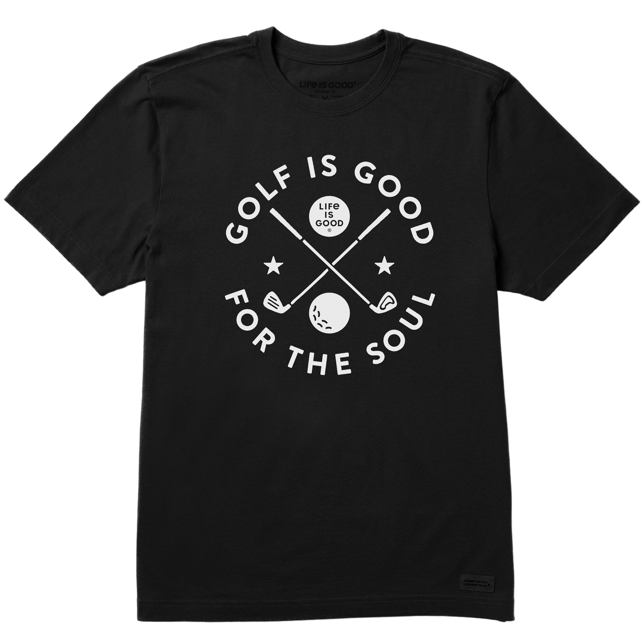 Golf is Good for the Soul Crusher Men's Golf T-Shirt
