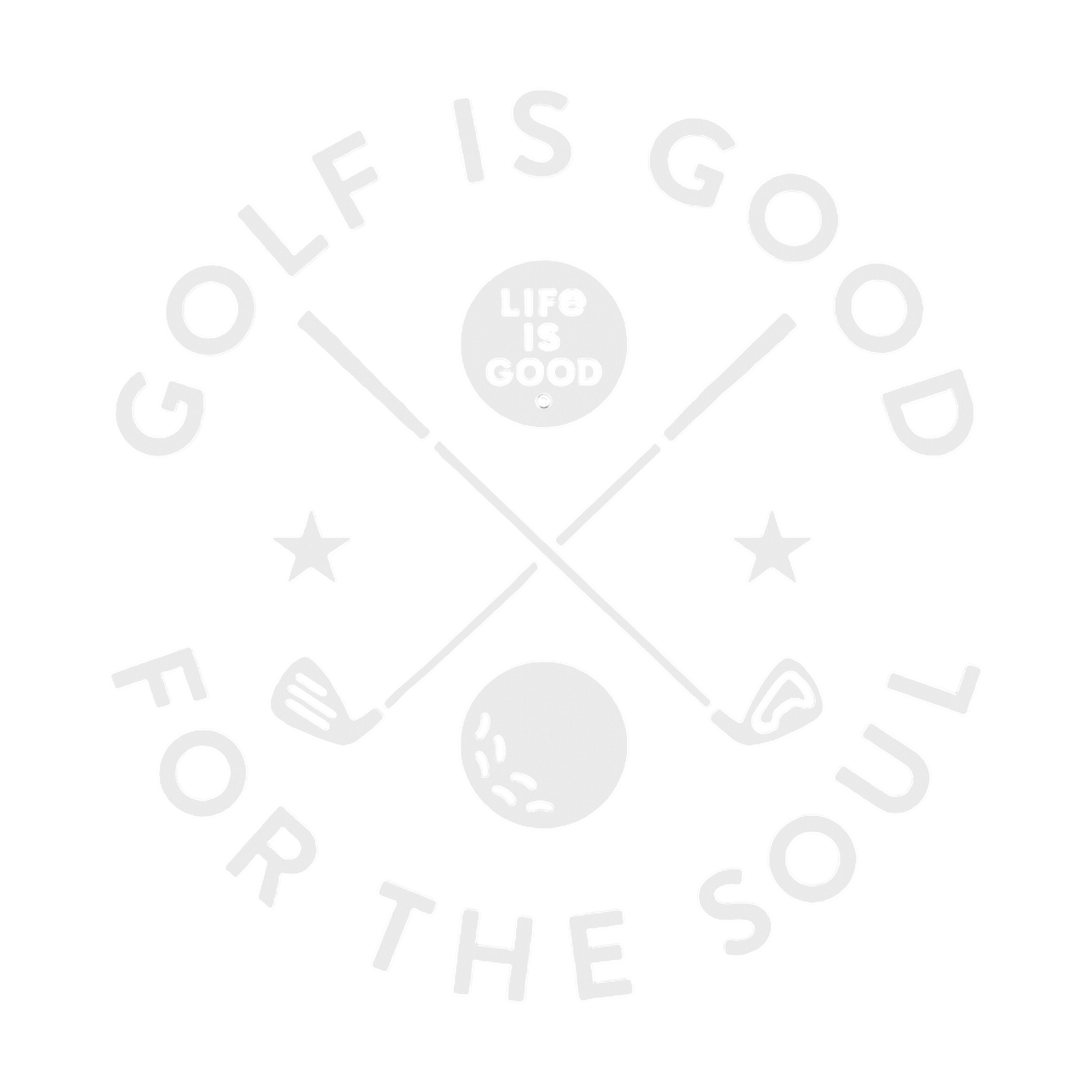 Golf is Good for the Soul Crusher Men's Golf T-Shirt