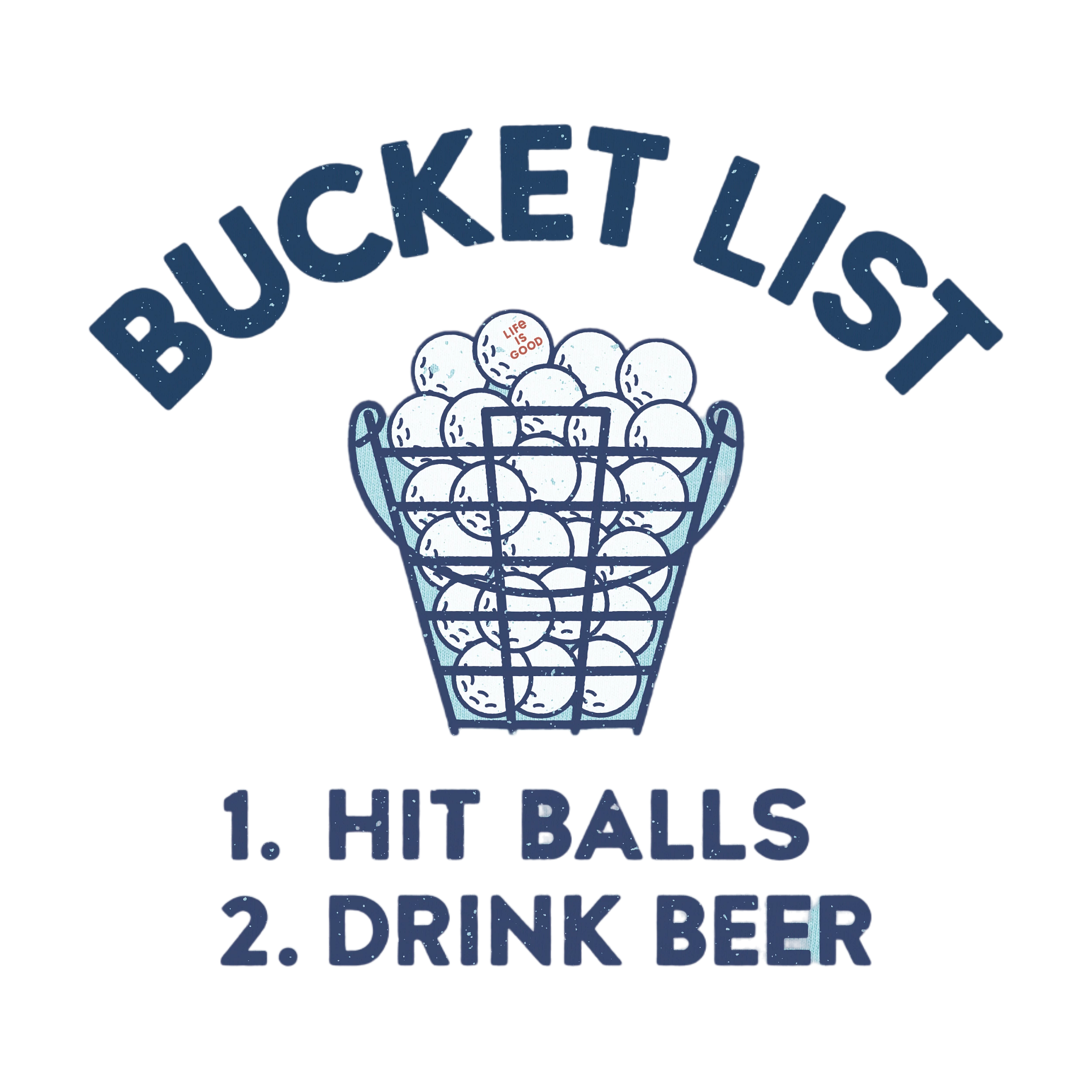 Golf Bucket List Crusher Tee