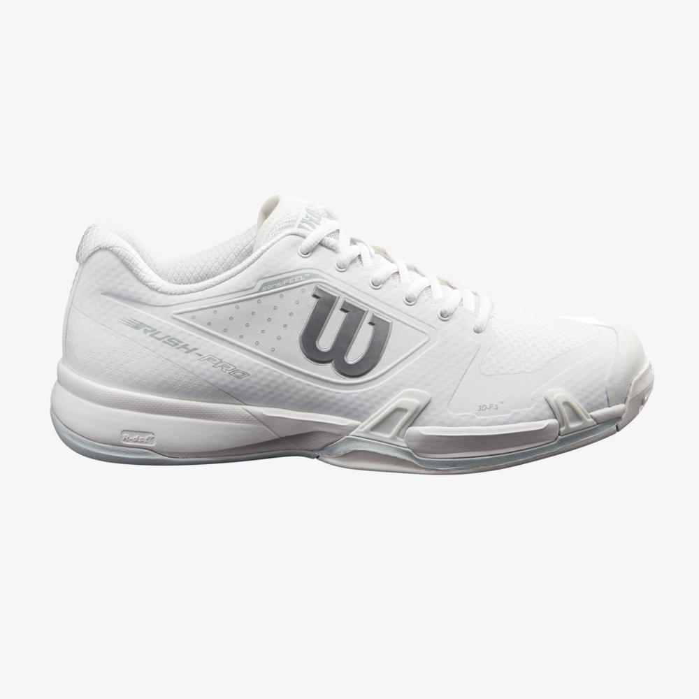 Rush Pro 2.5 2021 Women's Tennis Shoe - White/Blue