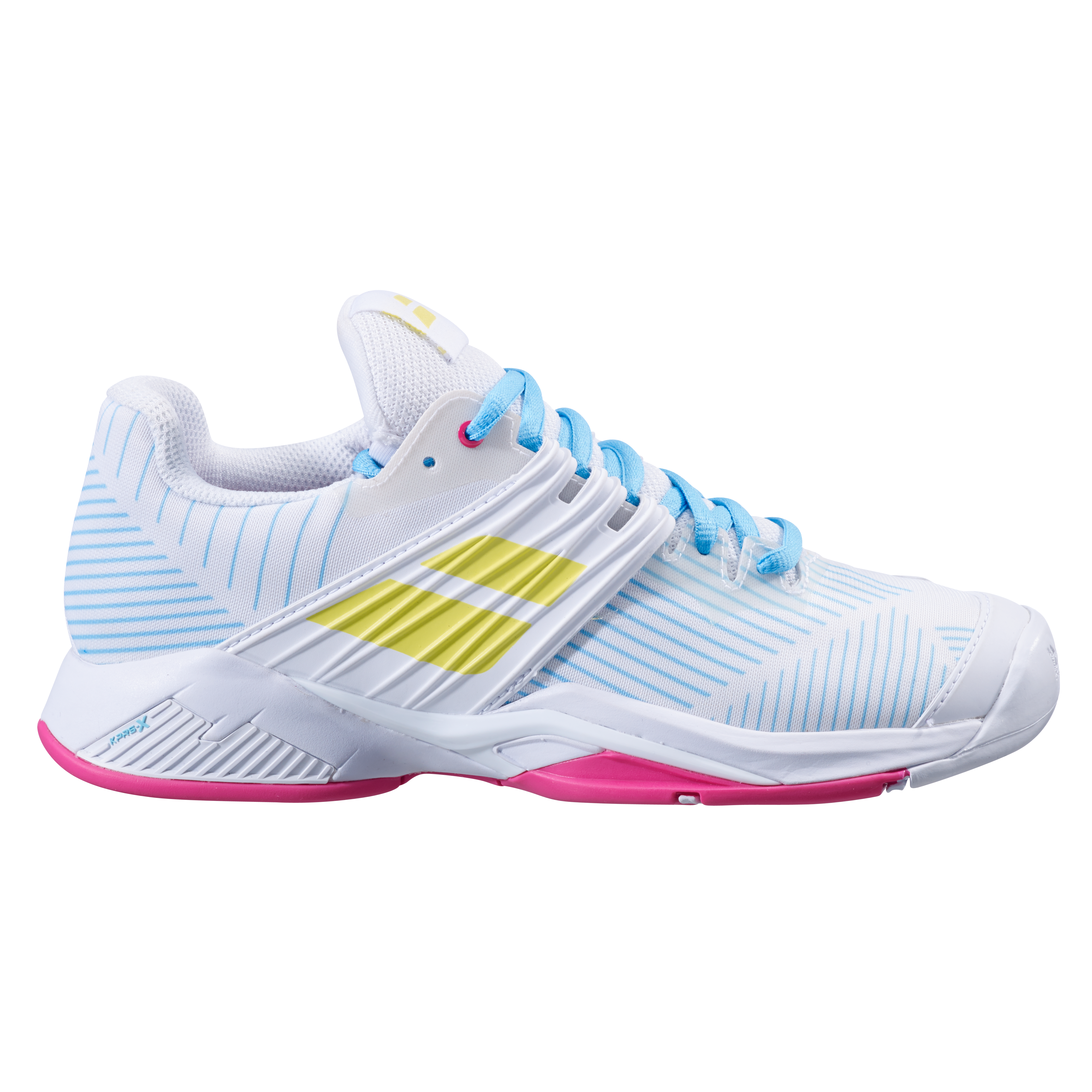 Propulse Fury All Court Women's Tennis Shoe - White/Blue