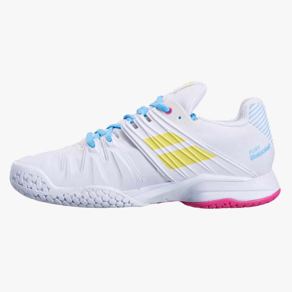 Propulse Fury All Court Women's Tennis Shoe - White/Blue