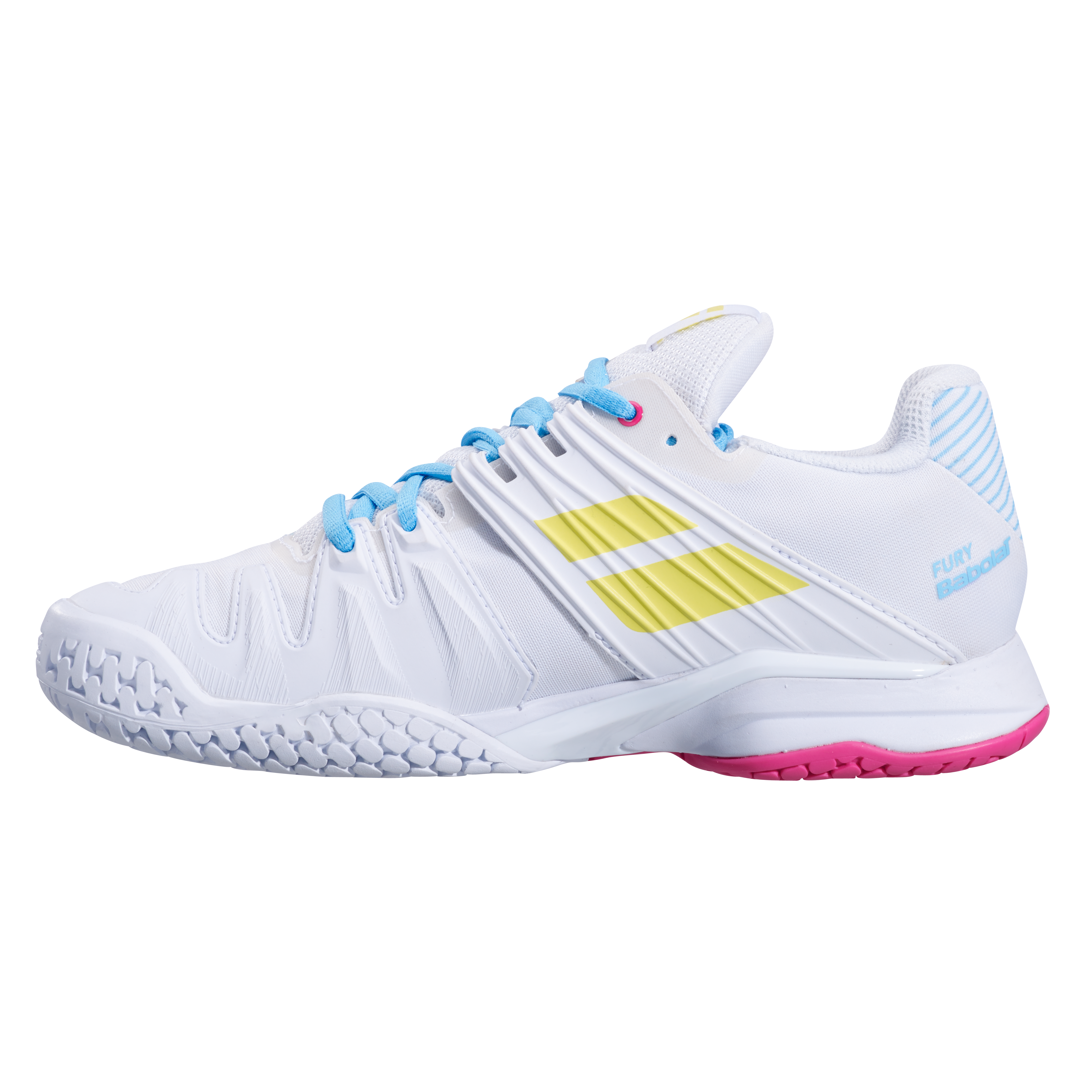 Propulse Fury All Court Women's Tennis Shoe - White/Blue