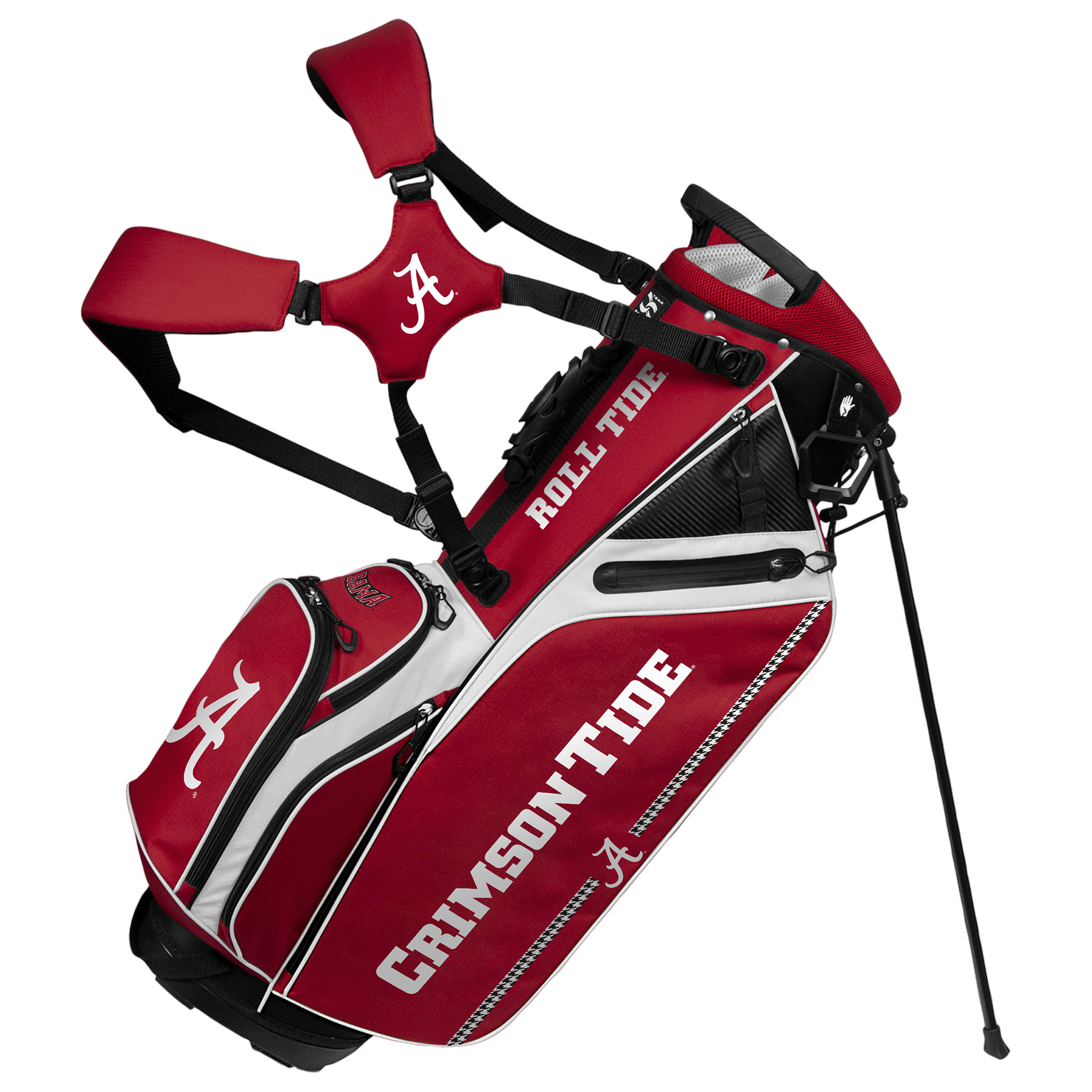 Alabama Crimson Tide Caddie Carry Hybrid Bag