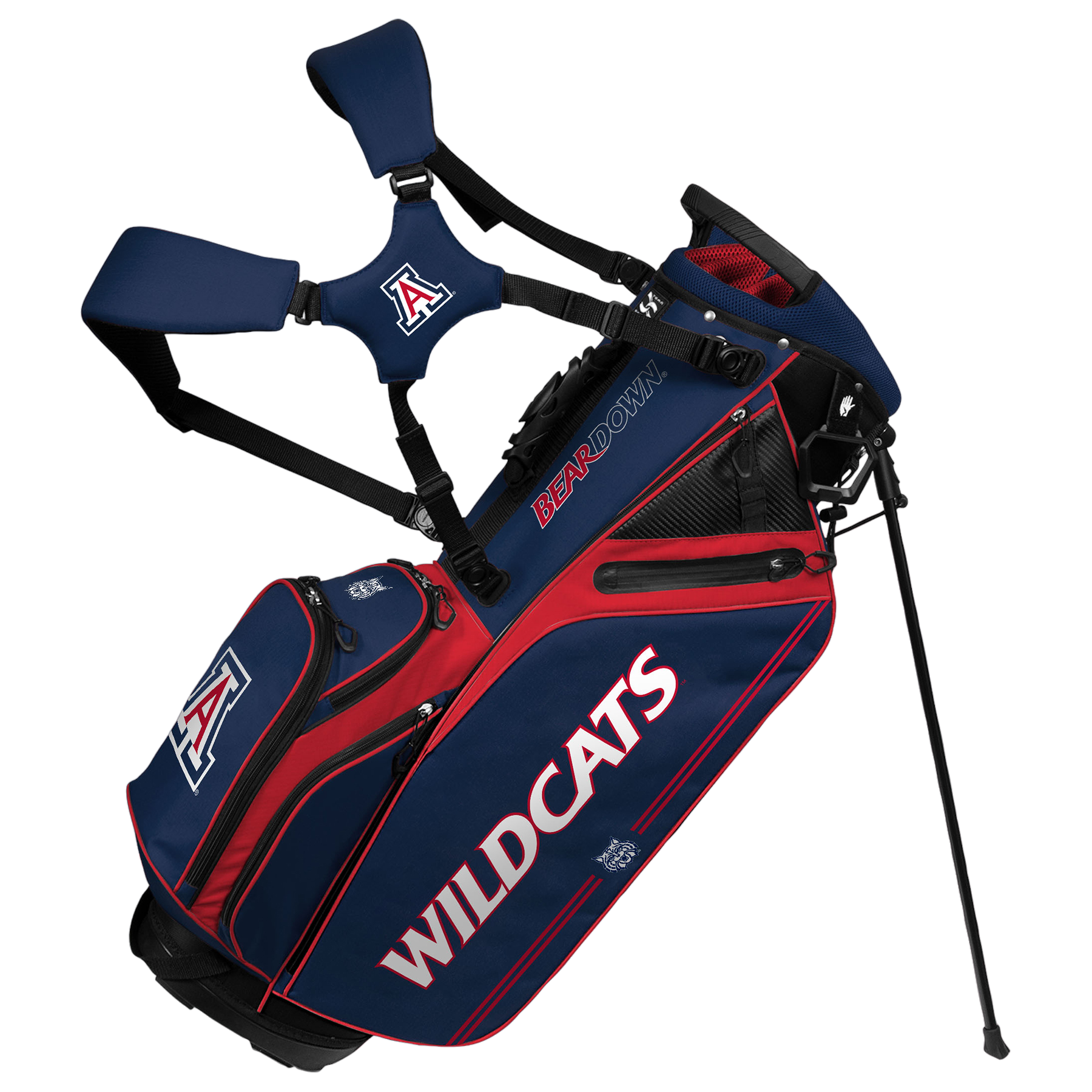 Arizona Wildcats Caddie Carry Hybrid Bag