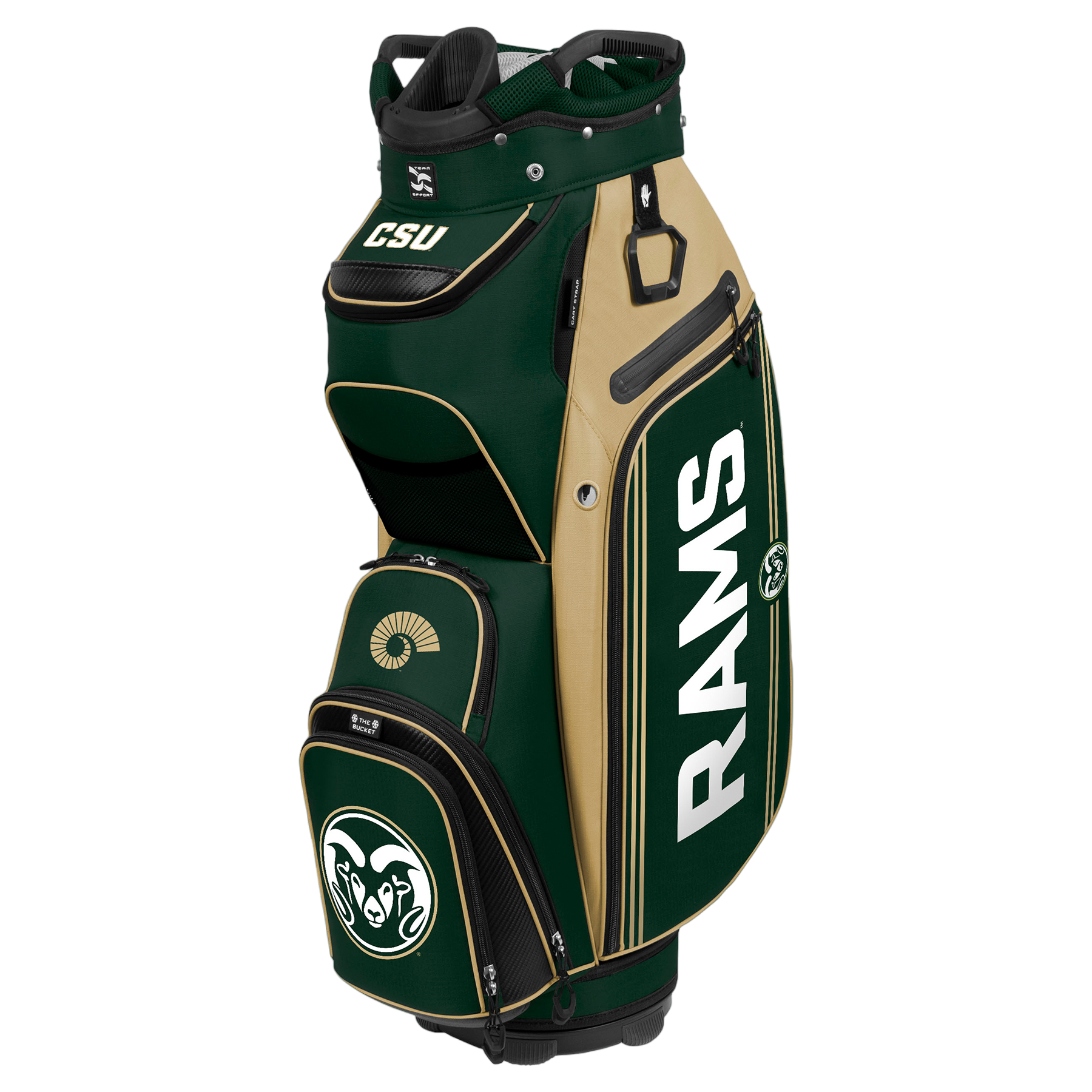 Colorado State Rams Bucket III Cart Bag