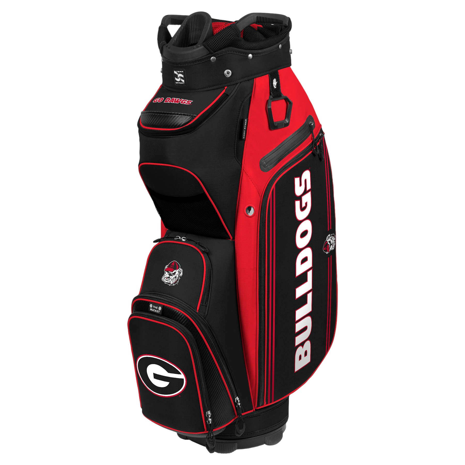 Georgia Bulldogs Bucket III Cooler Cart Bag