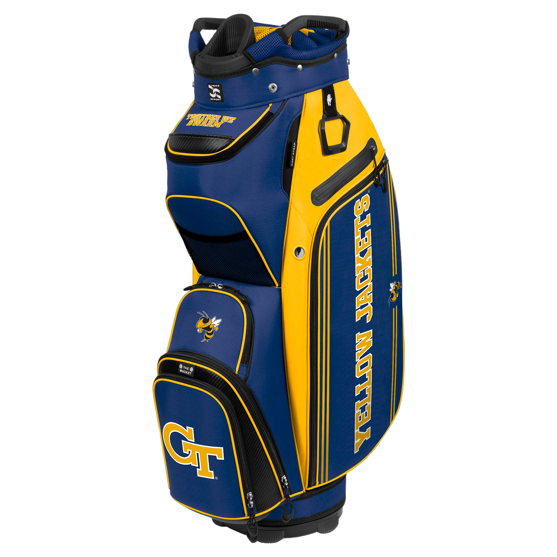 Georgia Tech Yellow Jackets Bucket III Cooler Cart Bag