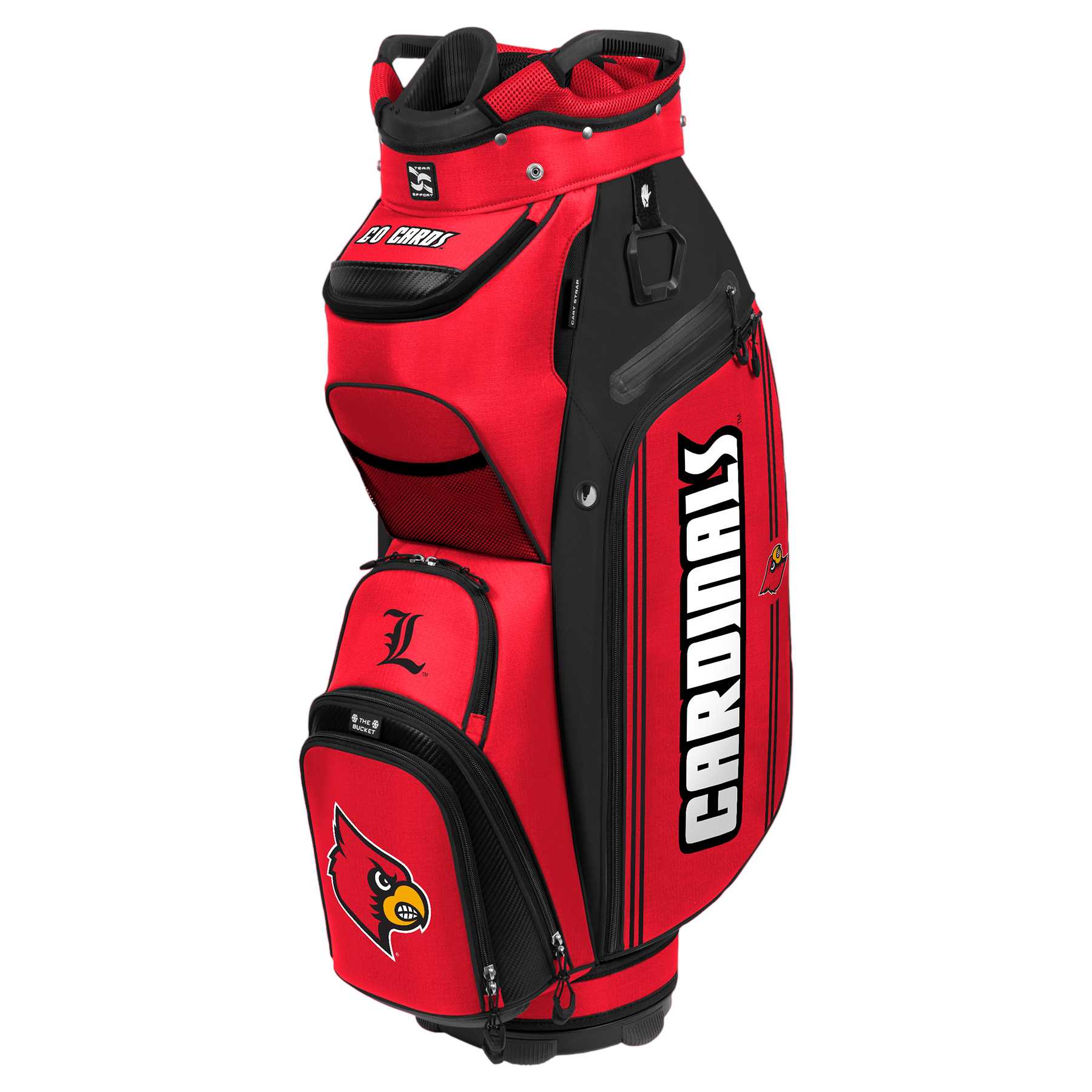 Louisville Cardinals Bucket III Cart Bag