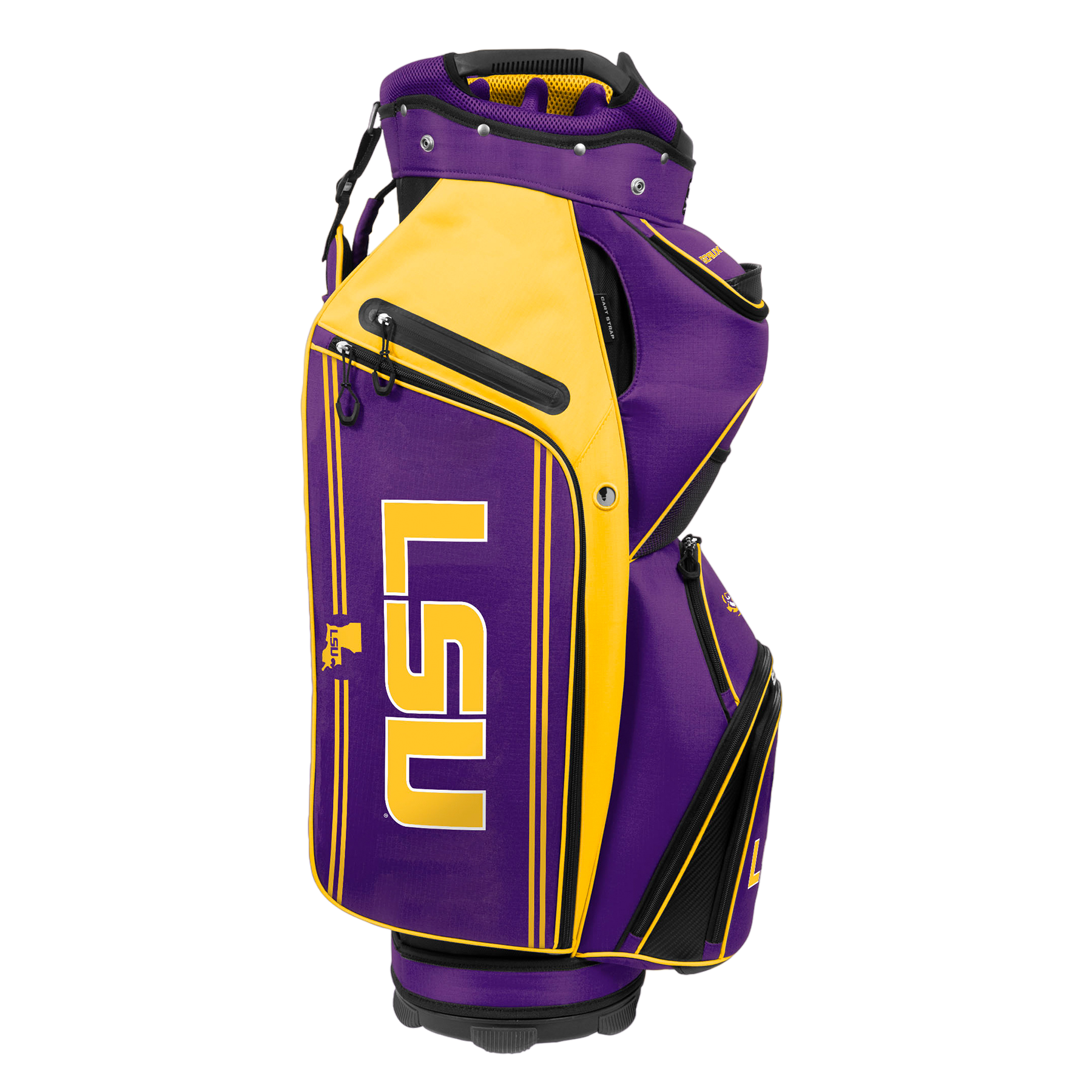LSU Tigers Bucket III Cooler Golf Cart Bag