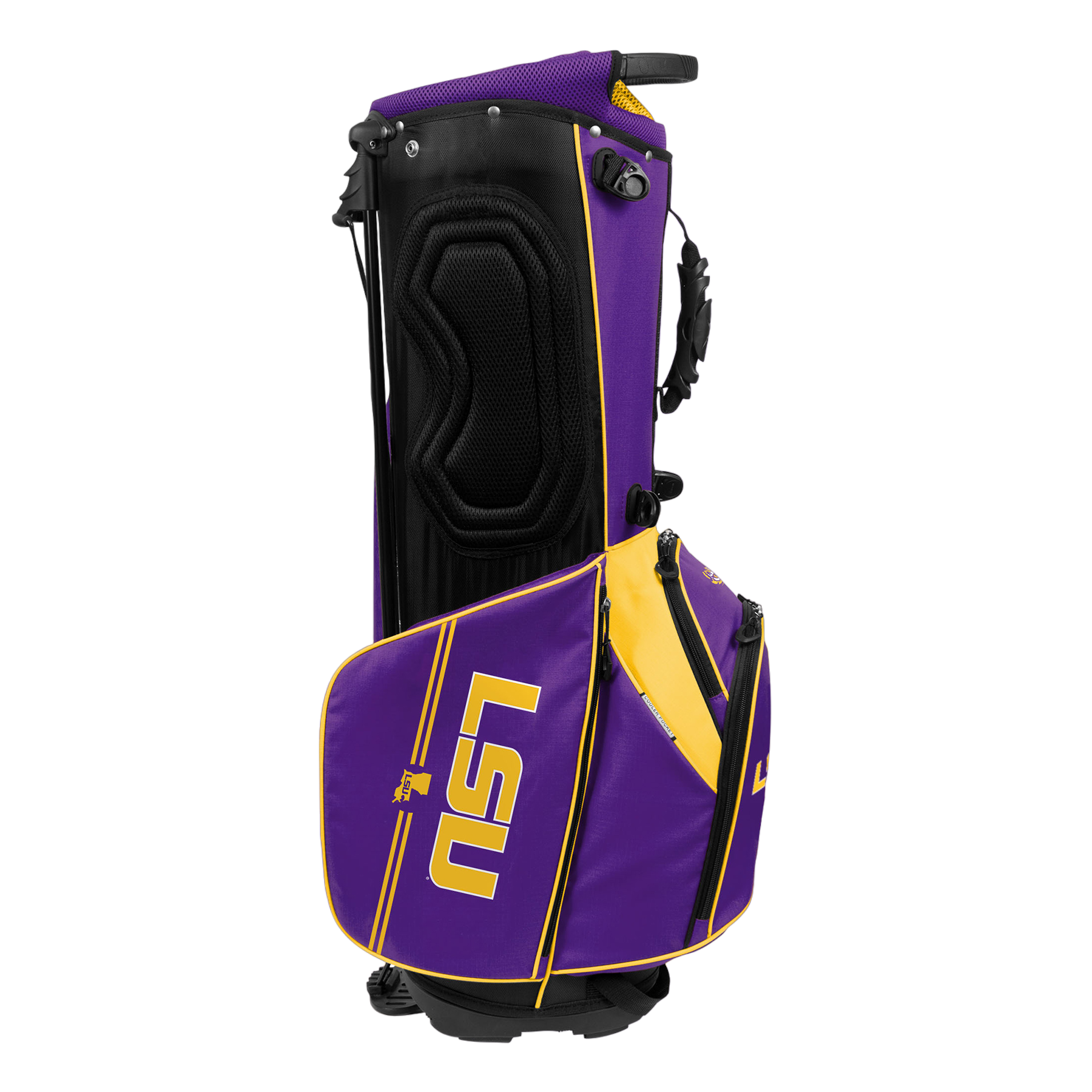 LSU Tigers Caddie Carry Hybrid Bag