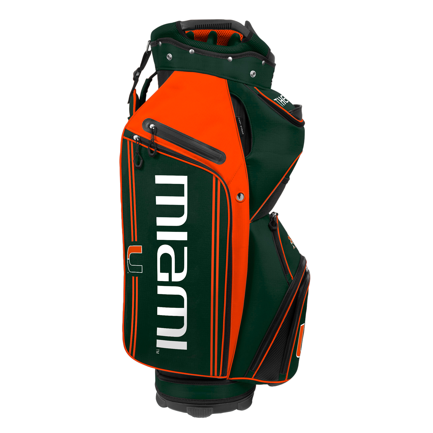 Miami Hurricanes Bucket III Cooler Golf Cart Bag