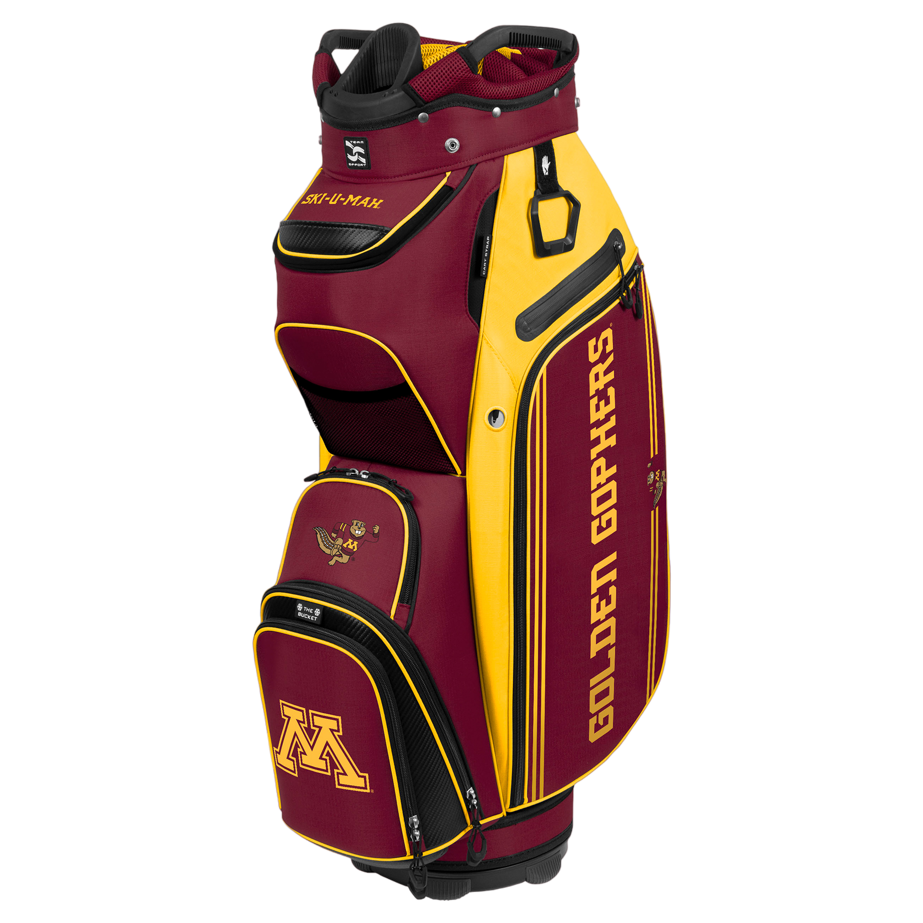 Team Effort Minnesota Golden Gophers Bucket III Cart Bag