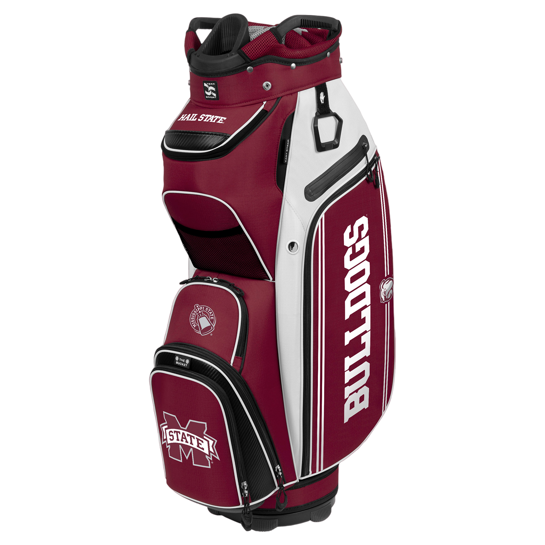 Mississippi State Bulldogs Bucket III Cooler Cart Bag