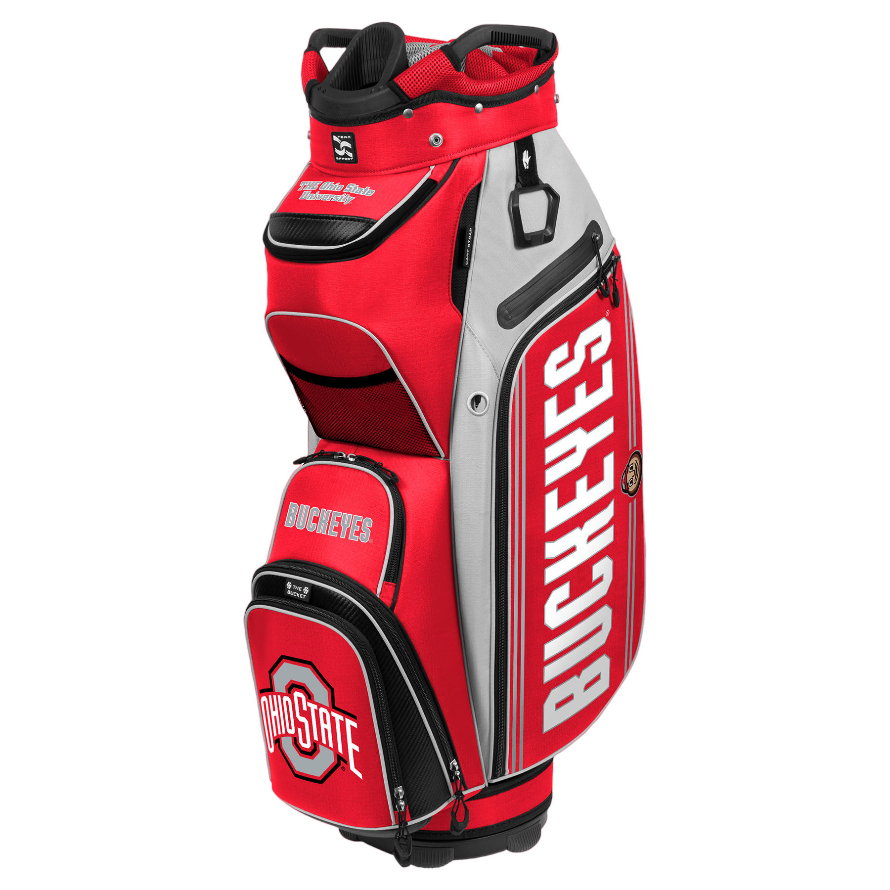 Ohio State Buckeyes Bucket III Cooler Cart Bag