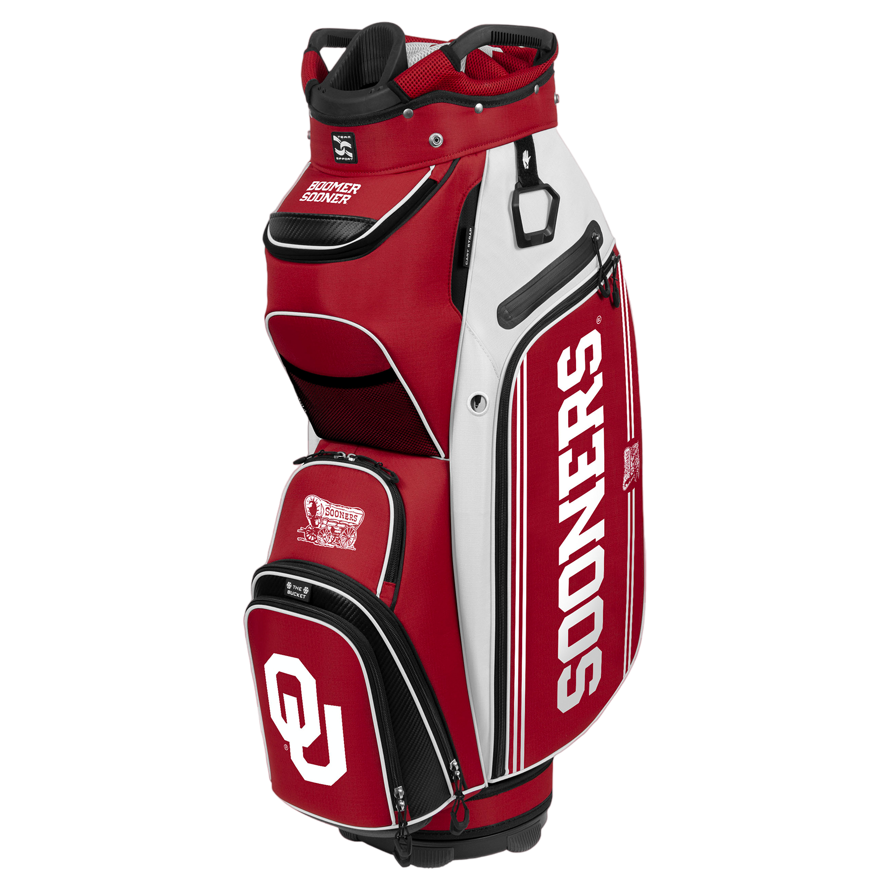 Oklahoma Sooners Bucket III Cooler Cart Bag