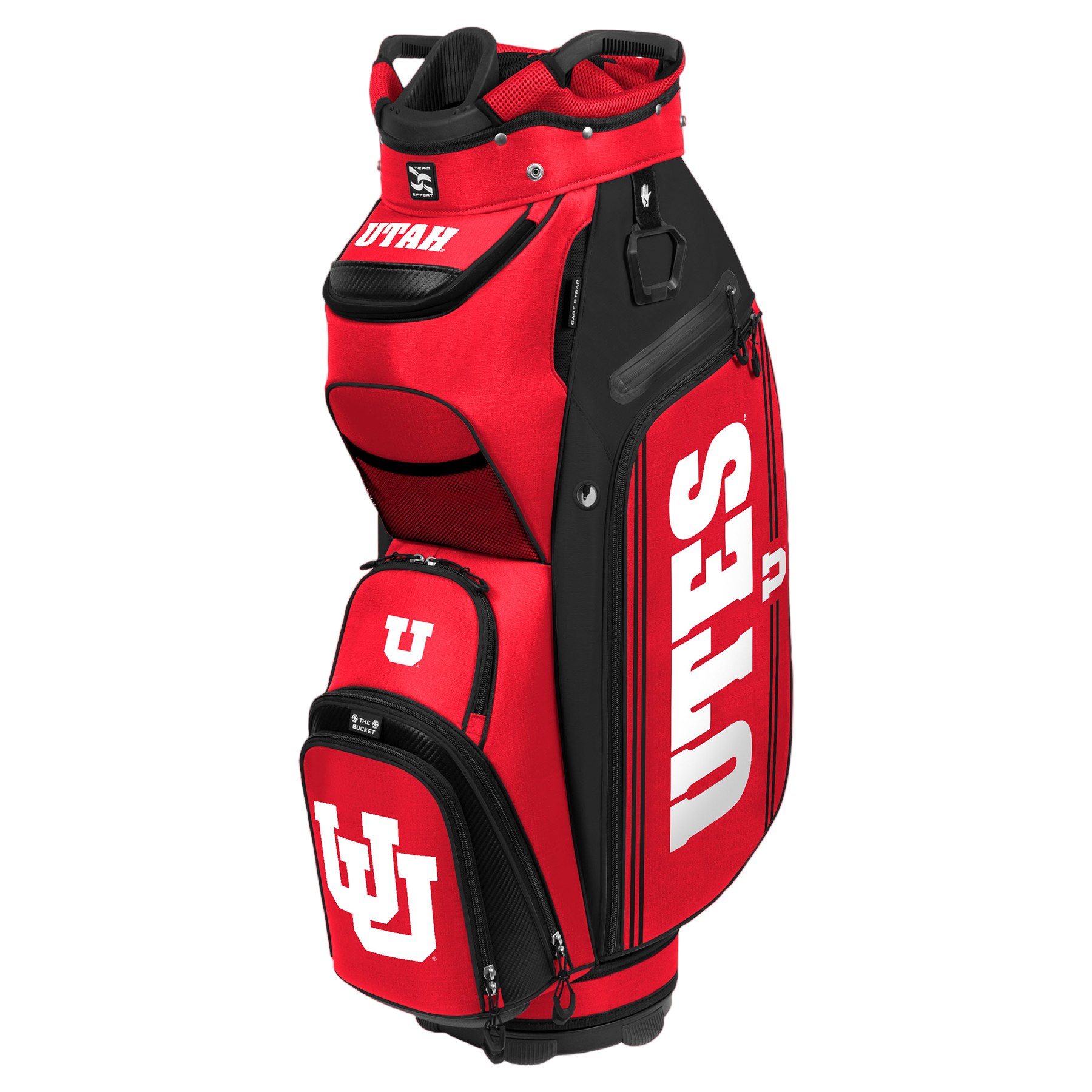 Team Effort Utah Utes Bucket III Cooler Cart Bag