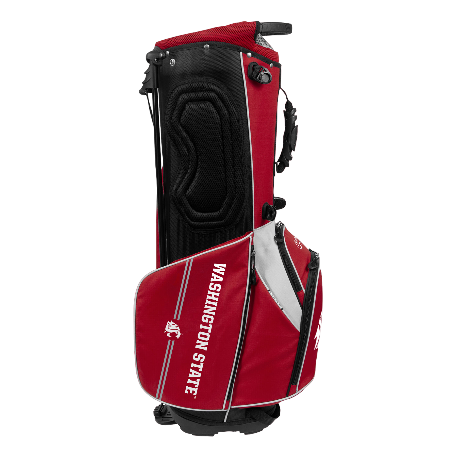 Washington State Cougars Caddie Carry Hybrid Bag