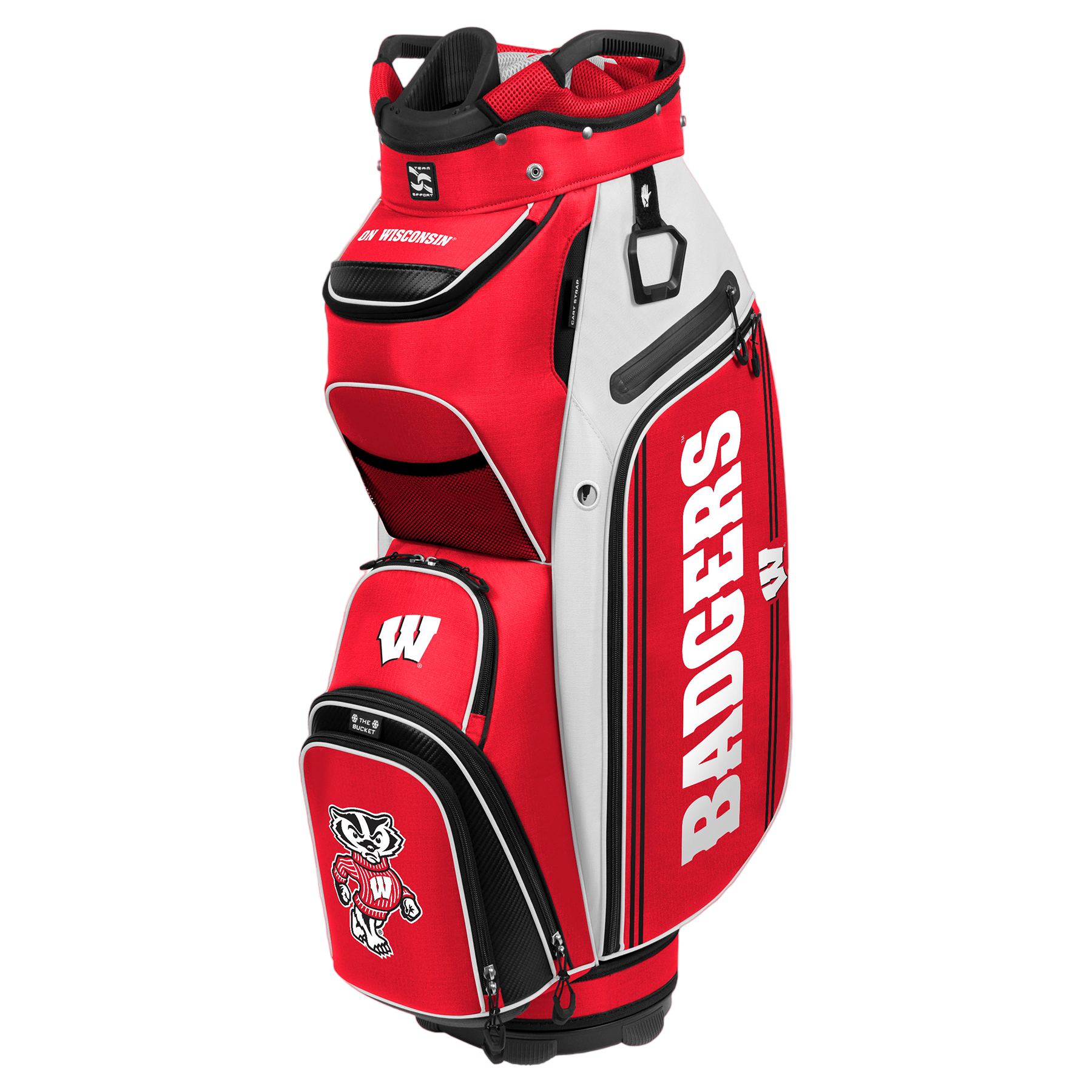 Wisconsin Badgers Bucket III Cooler Cart Bag