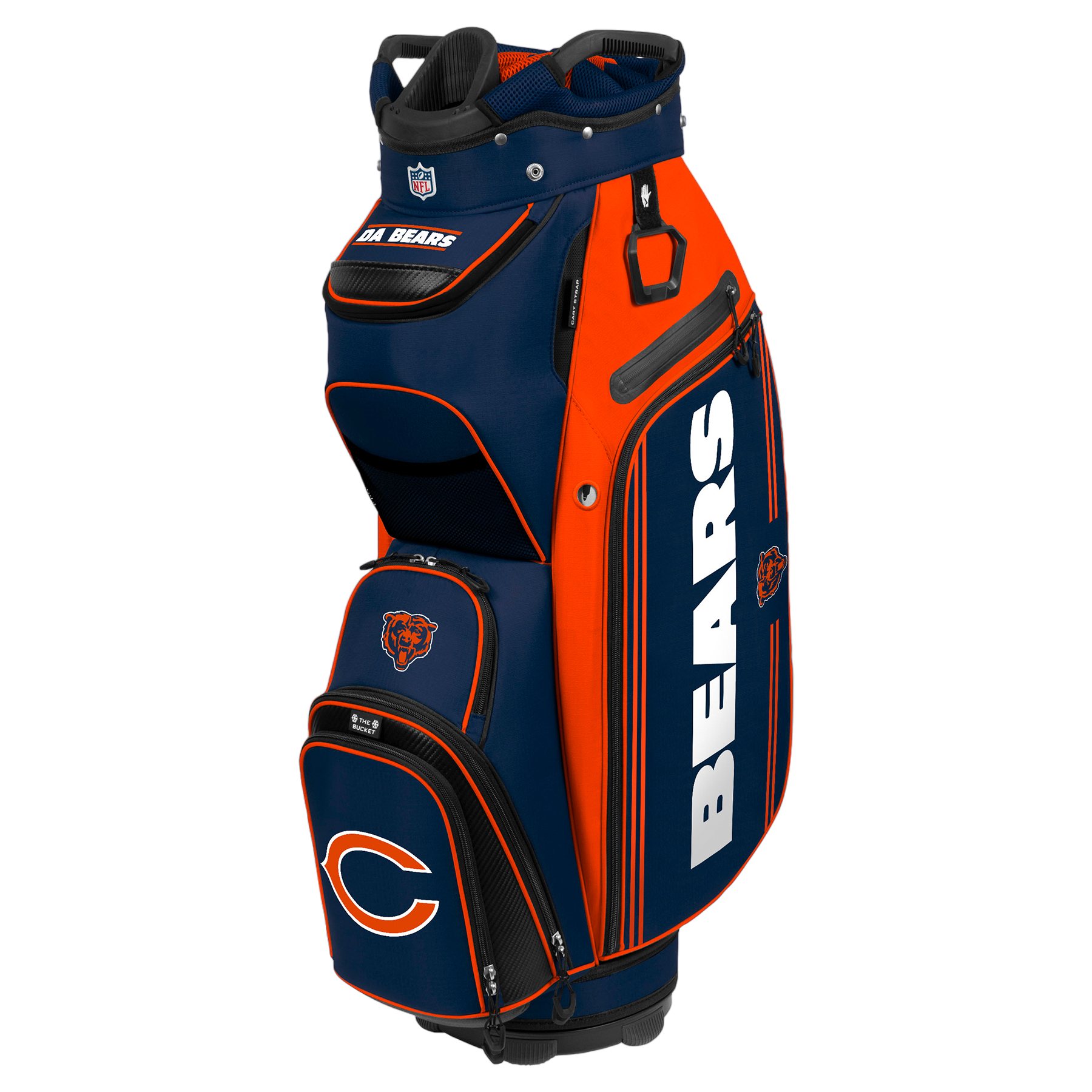 Chicago Bears Bucket III Cooler Golf Cart Bag