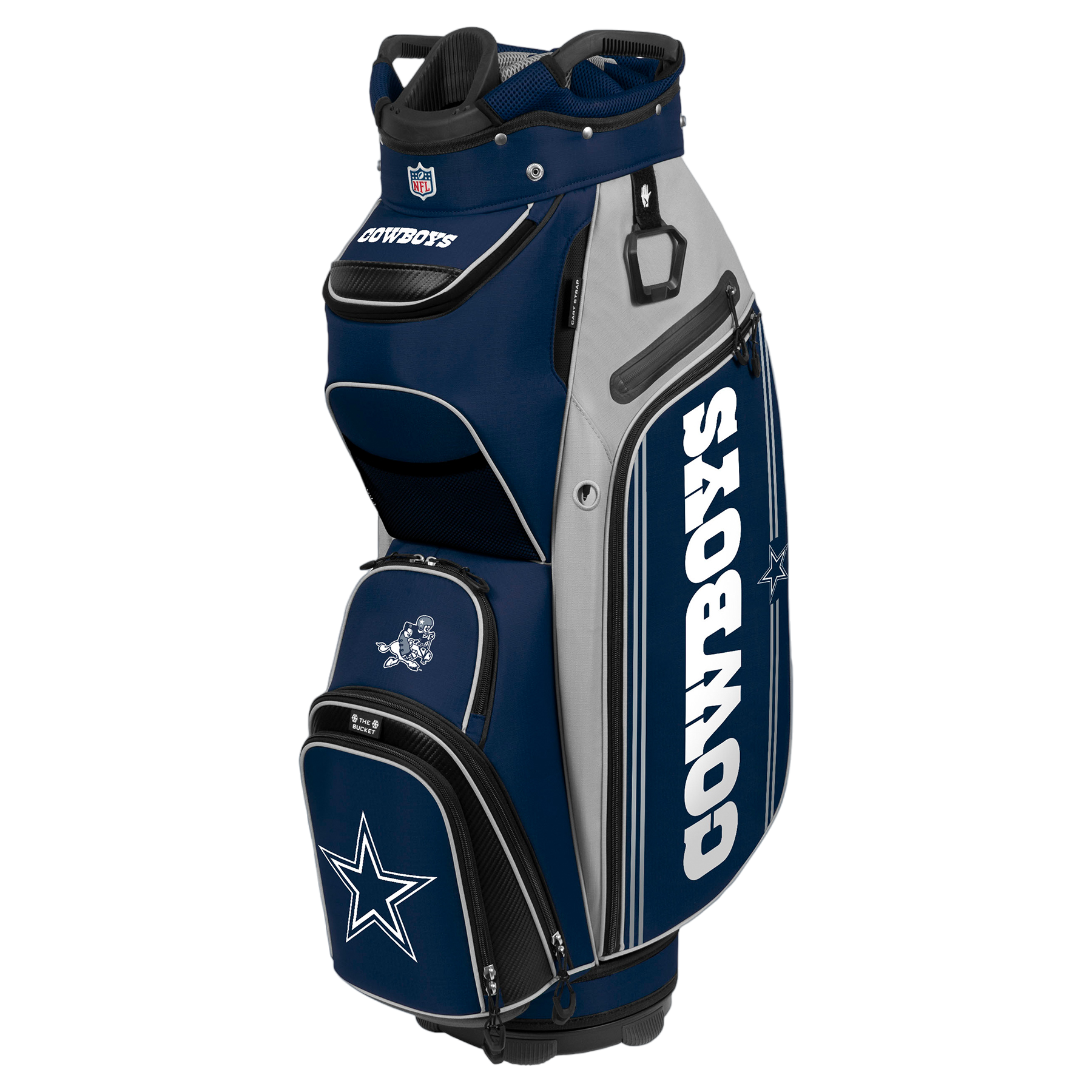 Dallas Cowboys Bucket III Cooler Cart Bag