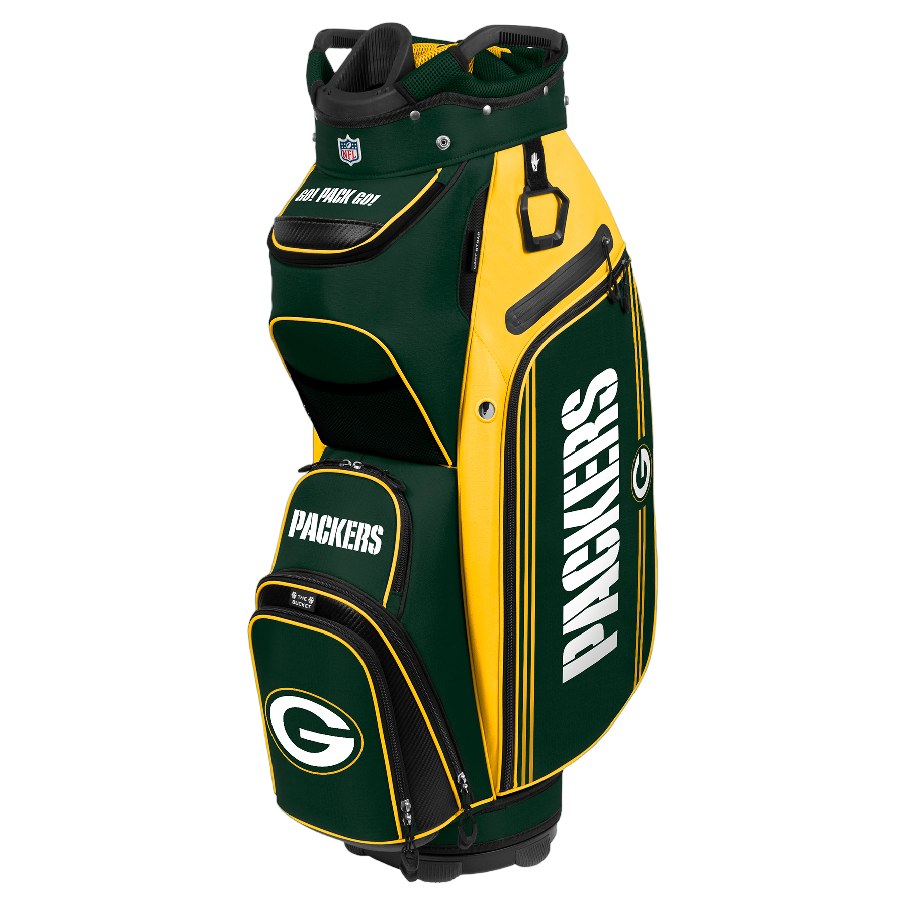 Team Effort Green Bay Packers Bucket III Cooler Cart Bag
