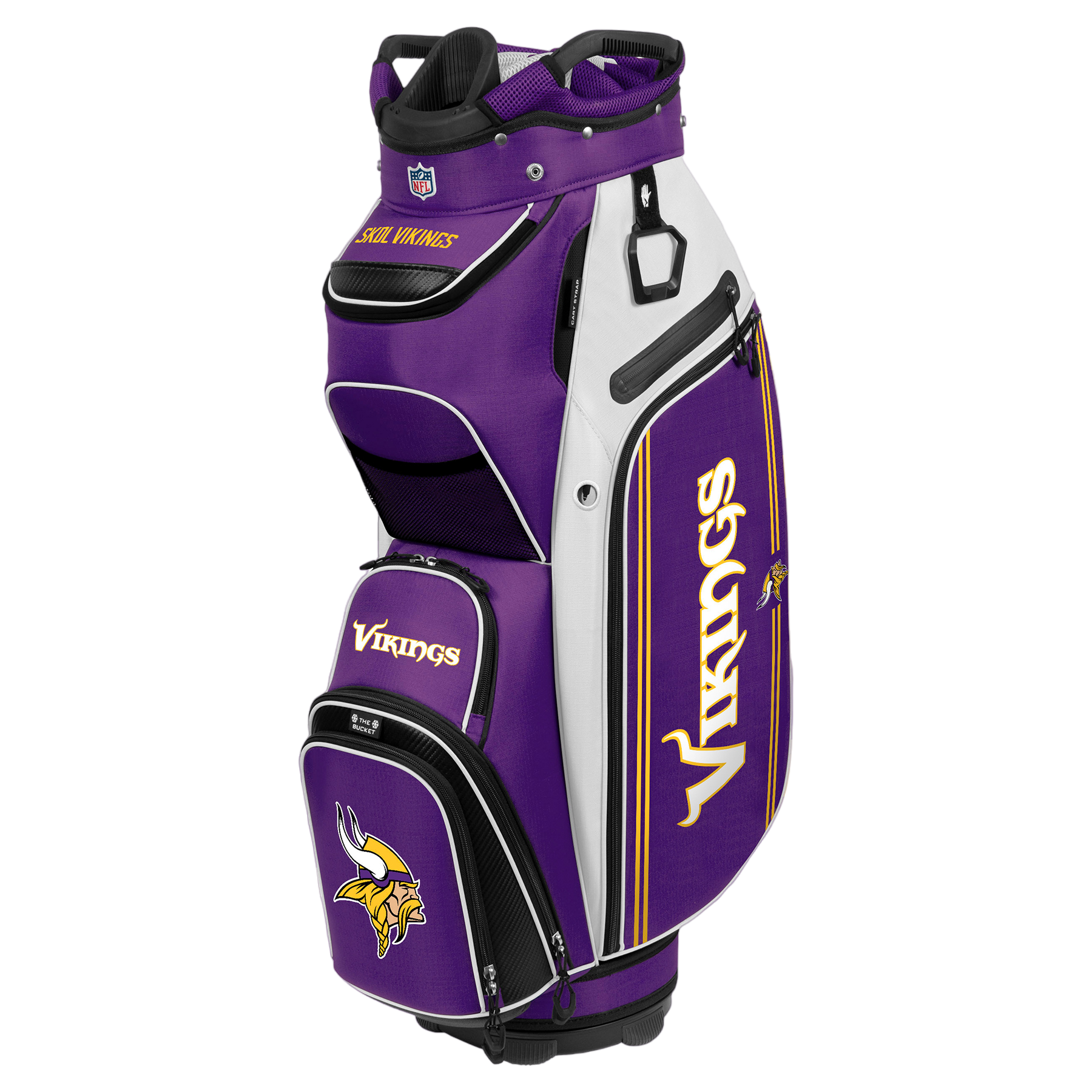 Minnesota Vikings Bucket III Cooler Golf Cart Bag