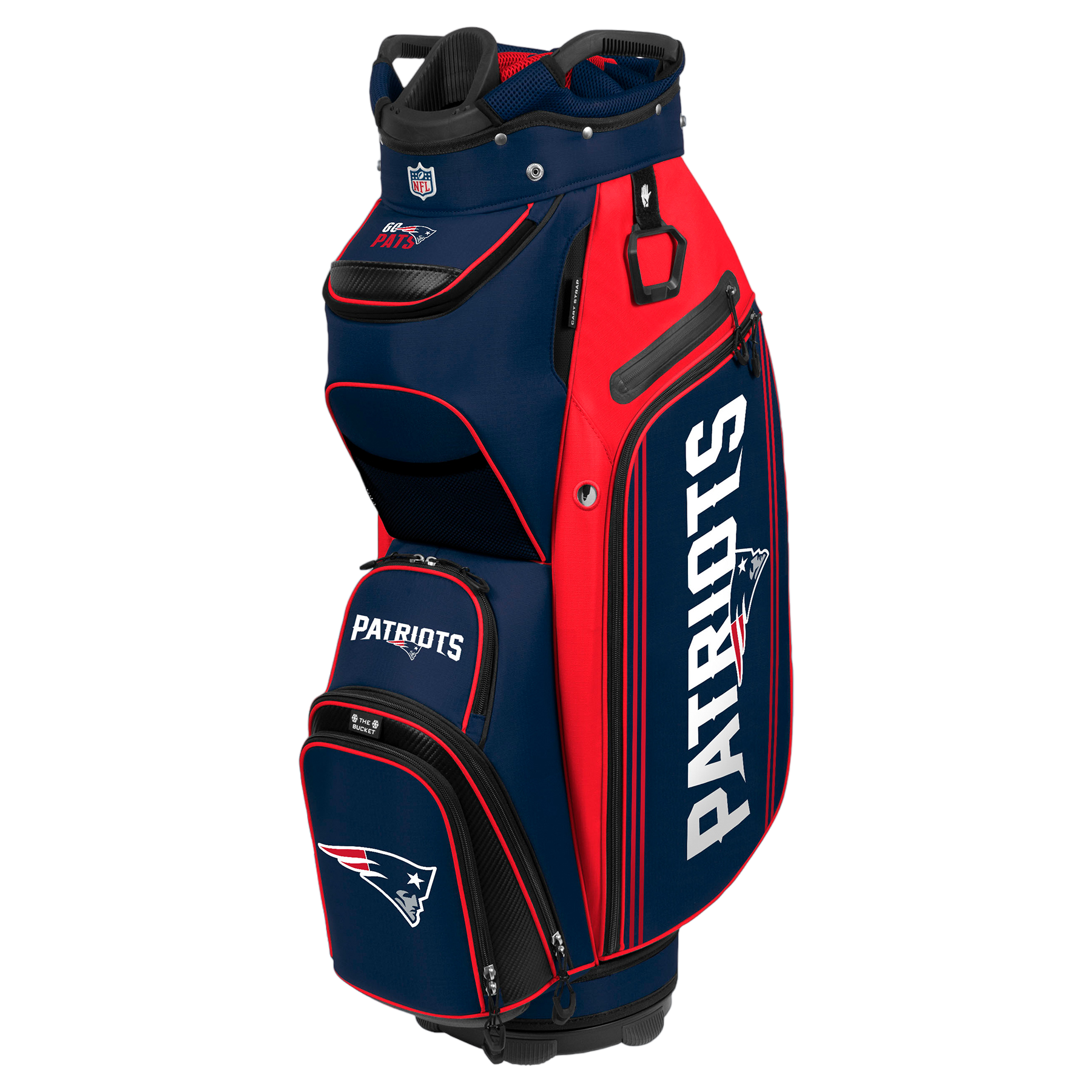 Team Effort New England Patriots Bucket III Cooler Cart Bag