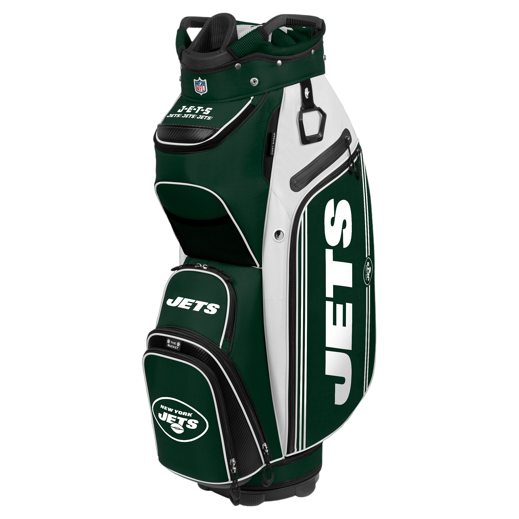 New York Jets Bucket III Cooler Cart Bag