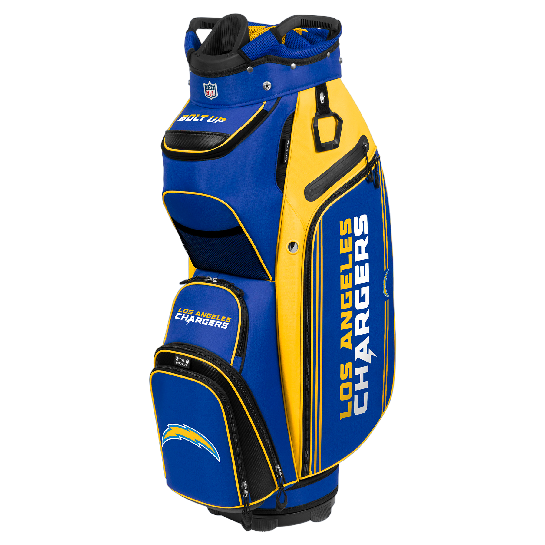 Team Effort Los Angeles Chargers Bucket III Cooler Cart Bag