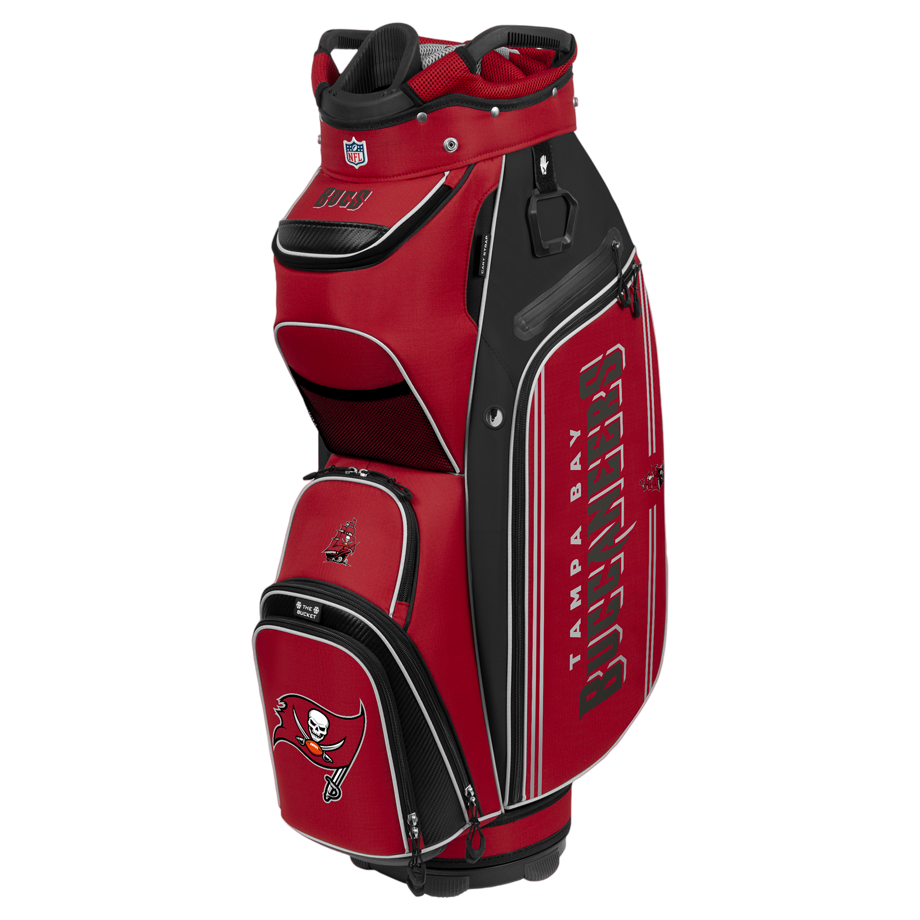 Team Effort Tampa Bay Buccaneers Bucket III Cooler Cart Bag