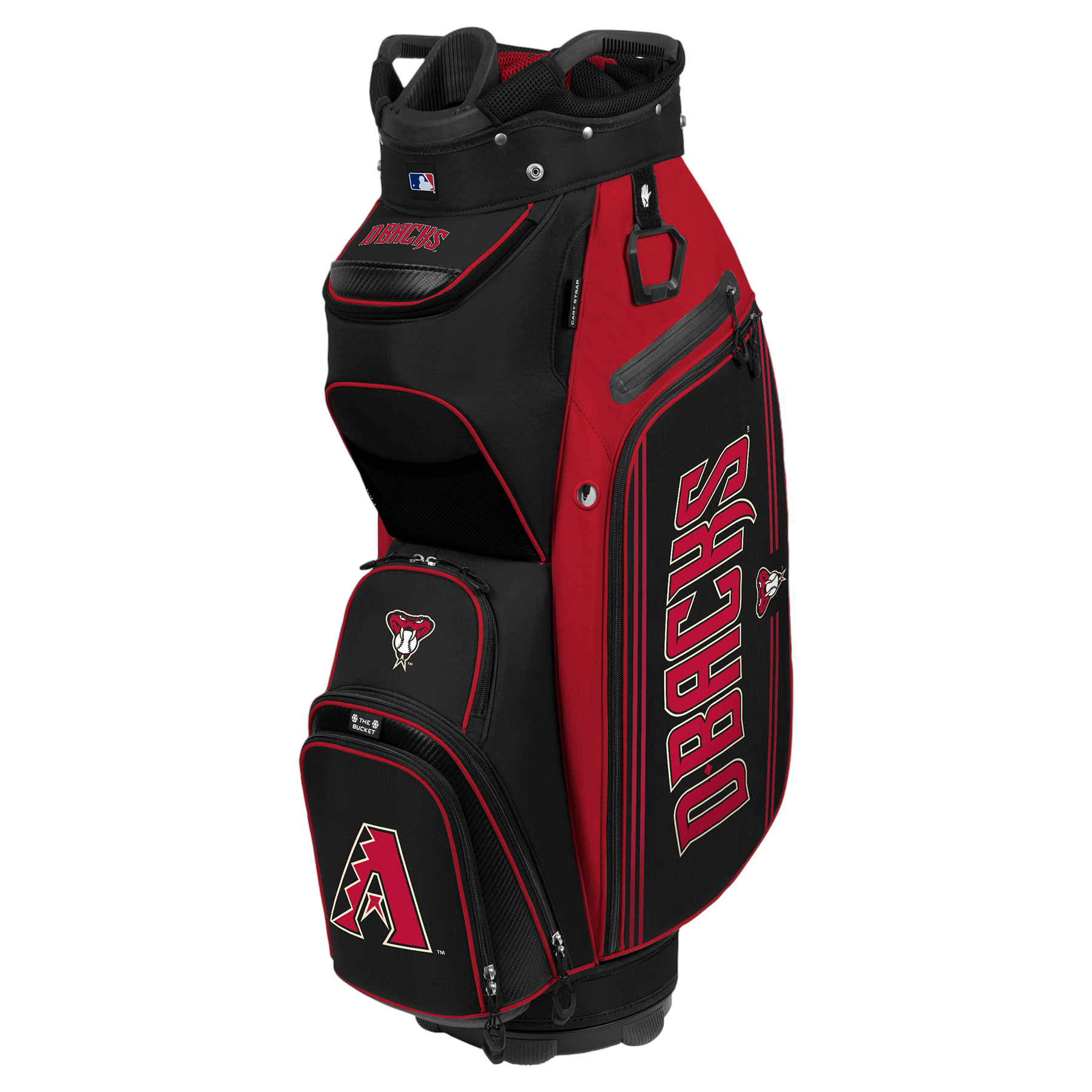 Team Effort Arizona Diamondbacks Bucket III Cooler Cart Bag