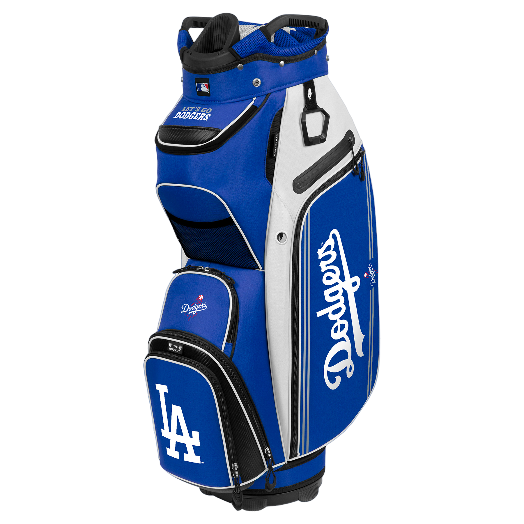 Team Effort Los Angeles Dodgers Bucket III Cooler Cart Bag | PGA