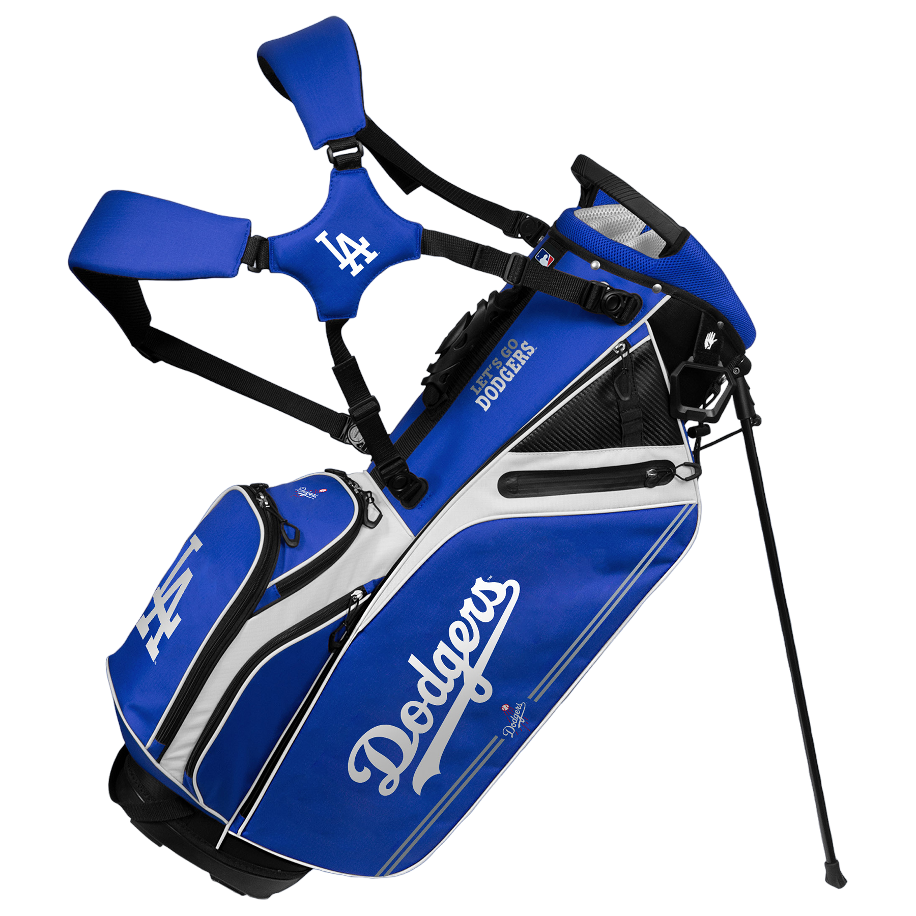 Team Effort Los Angeles Dodgers Caddie Carry Hybrid Bag | PGA TOUR