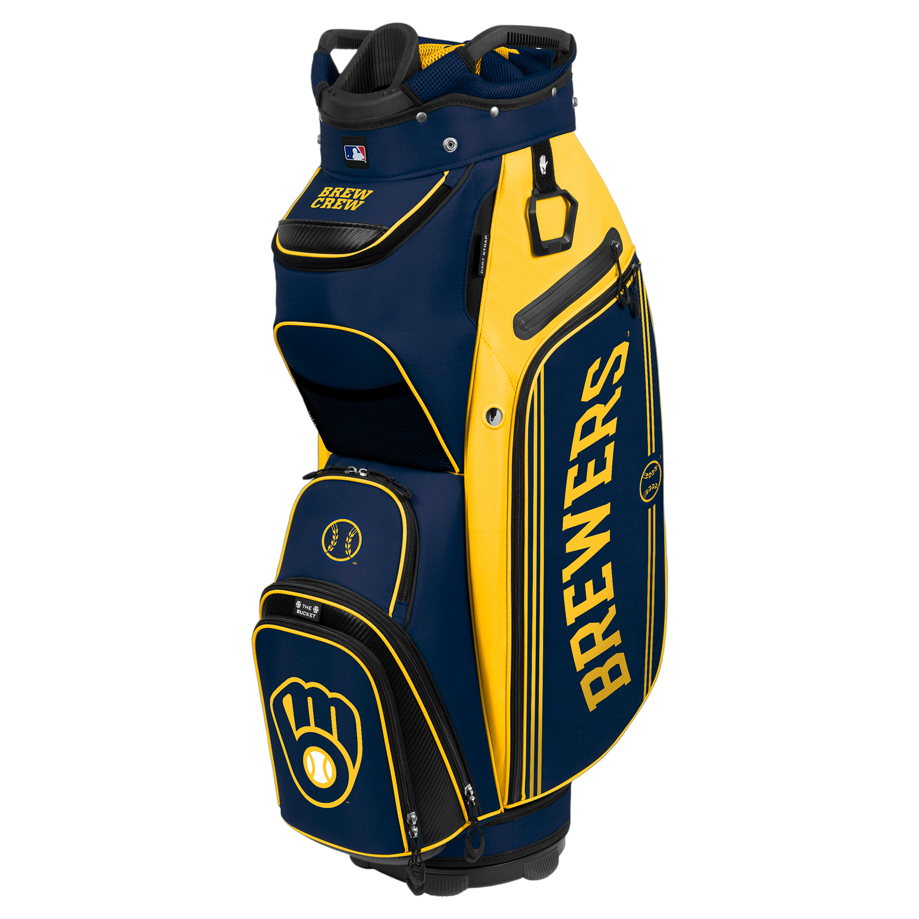 Team Effort Milwaukee Brewers Bucket Cart Bag