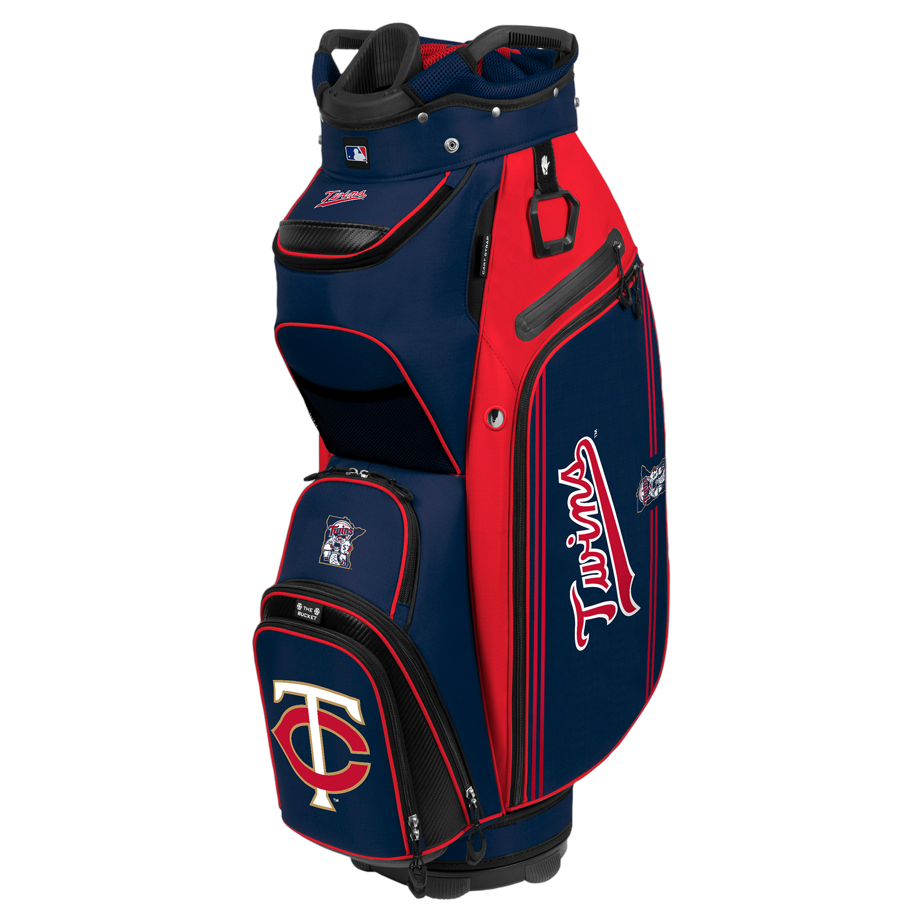 Team Effort Minnesota Twins Bucket Cart Bag
