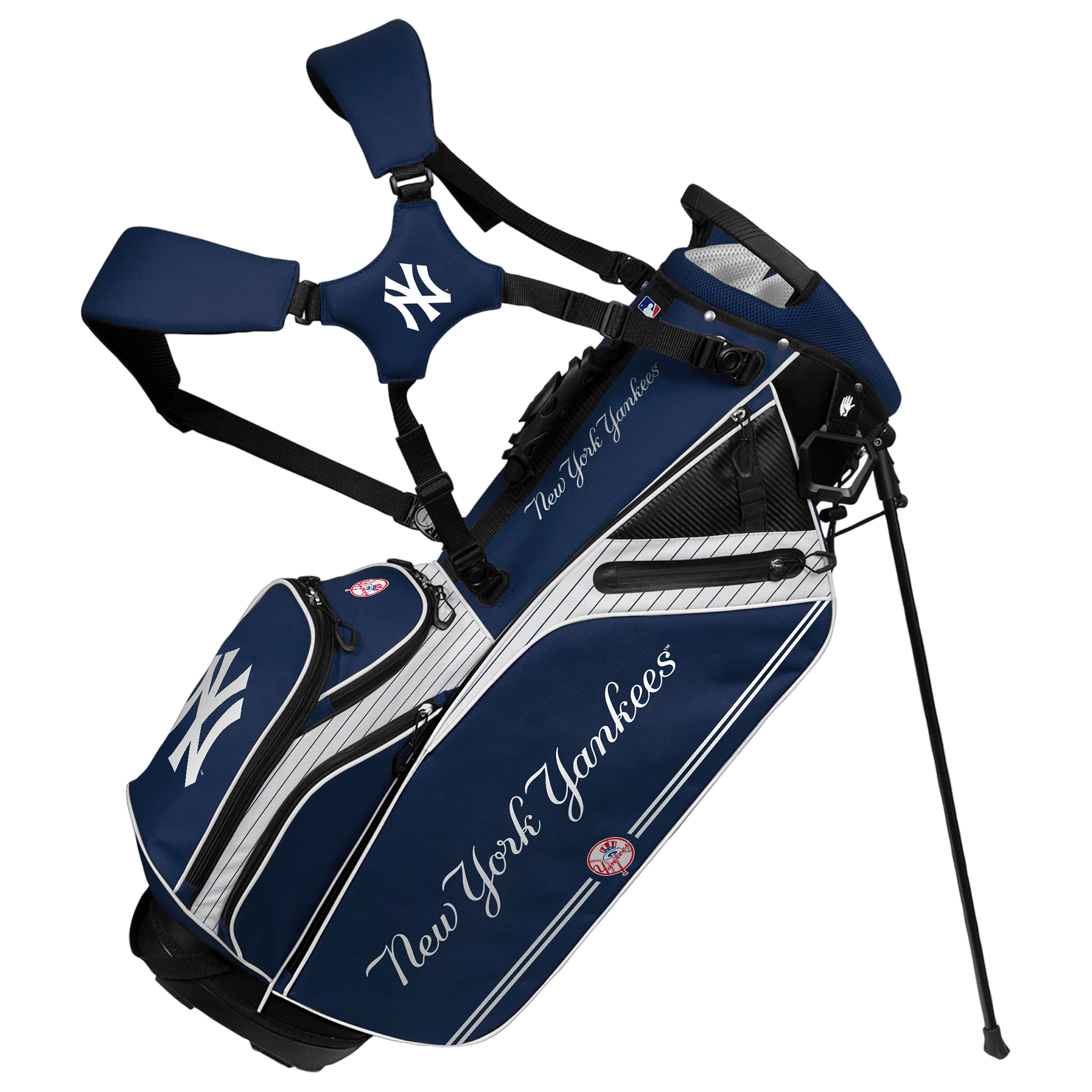 New York Yankees Caddie Carry Hybrid Bag