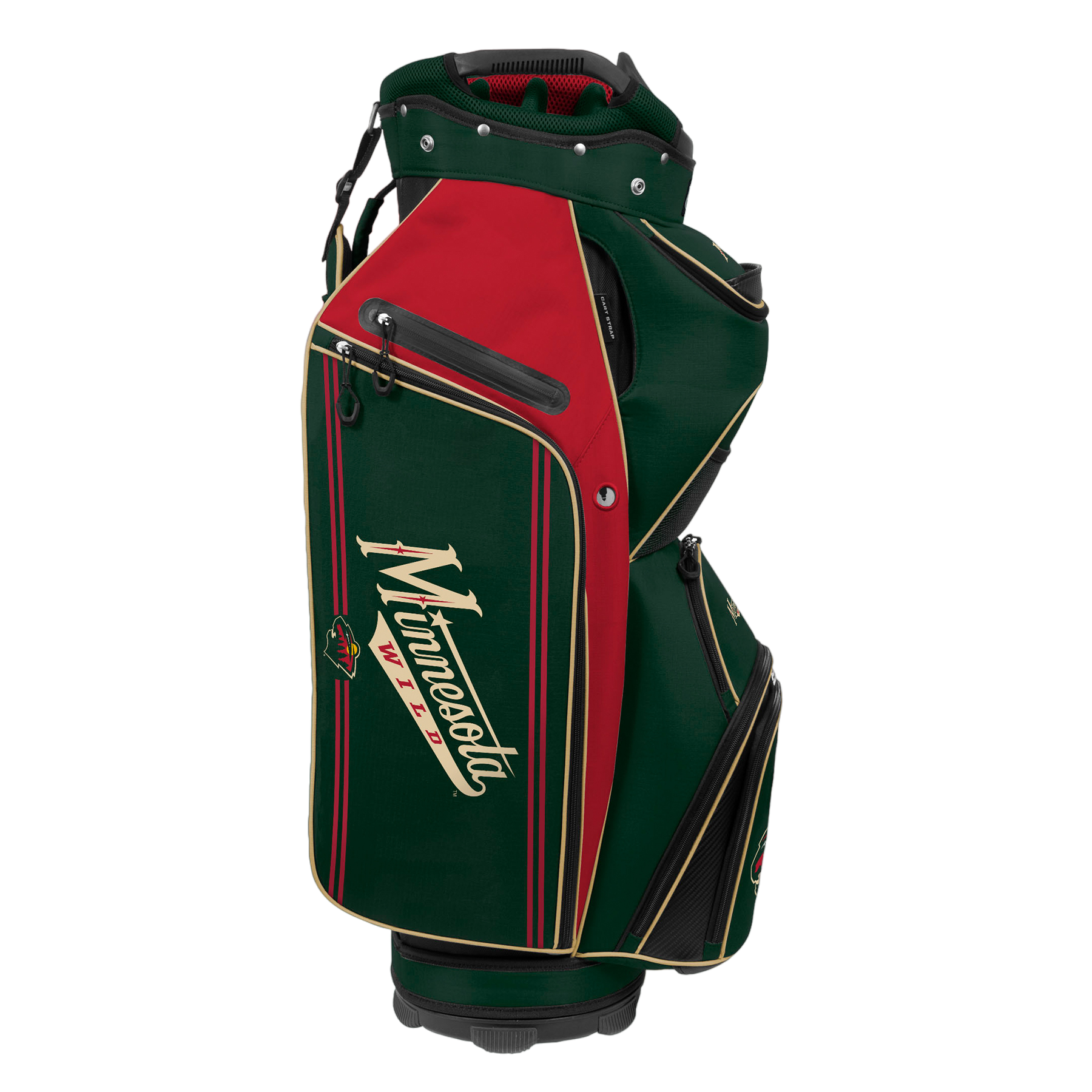 Minnesota Wild Bucket III Cooler Golf Cart Bag