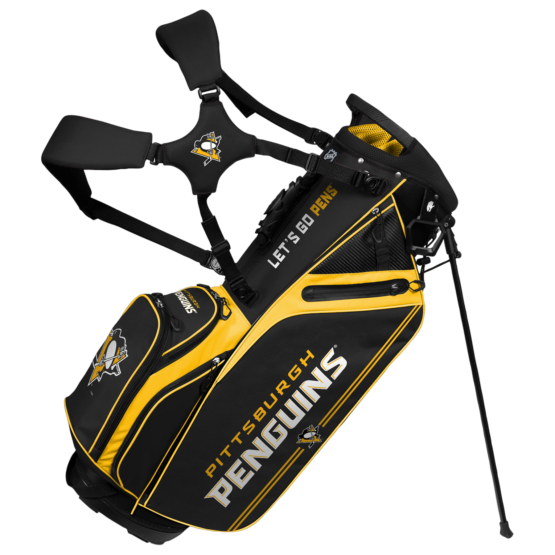 Pittsburgh Penguins Caddie Carry Hybrid Bag