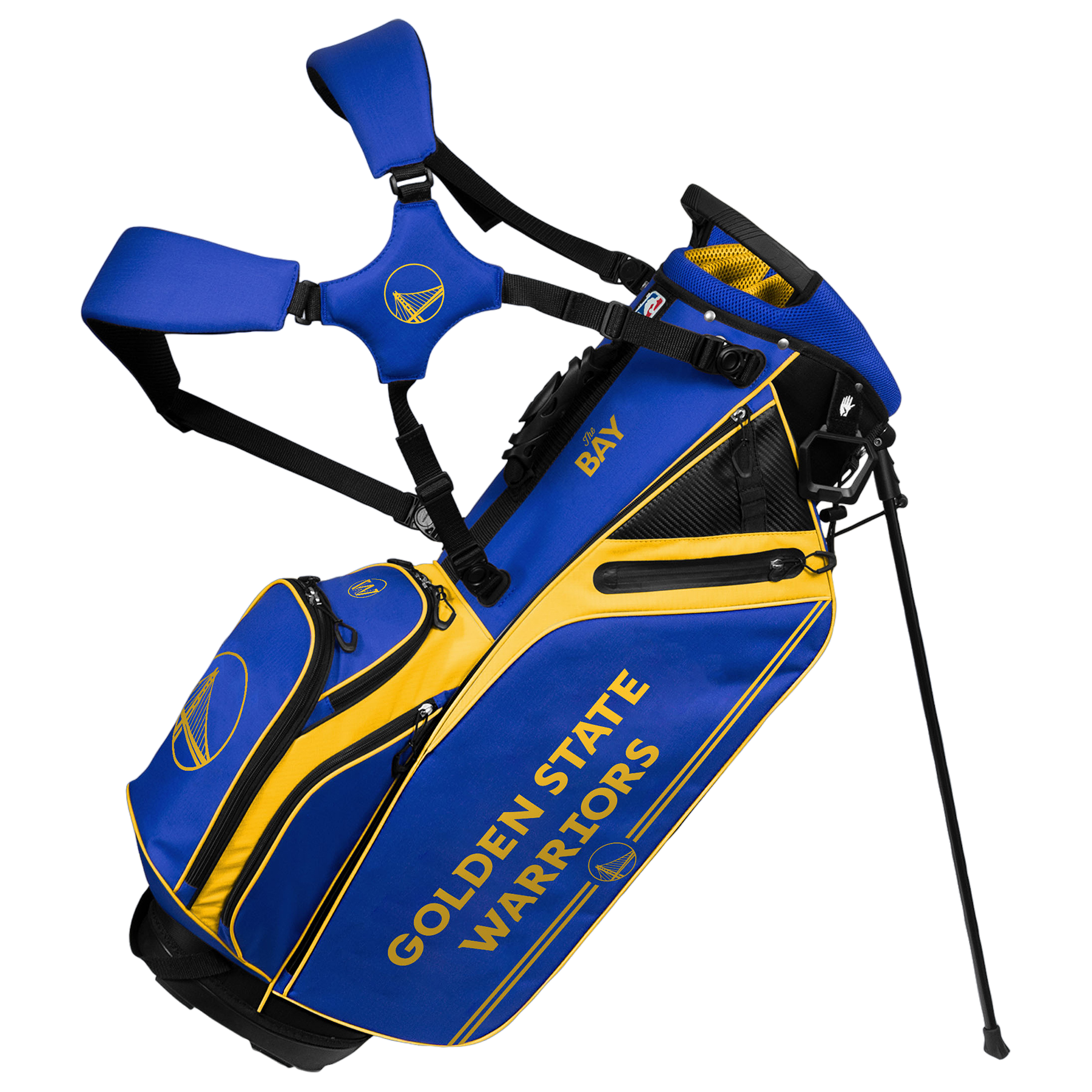 Golden State Warriors Caddie Golf Carry Hybrid Bag