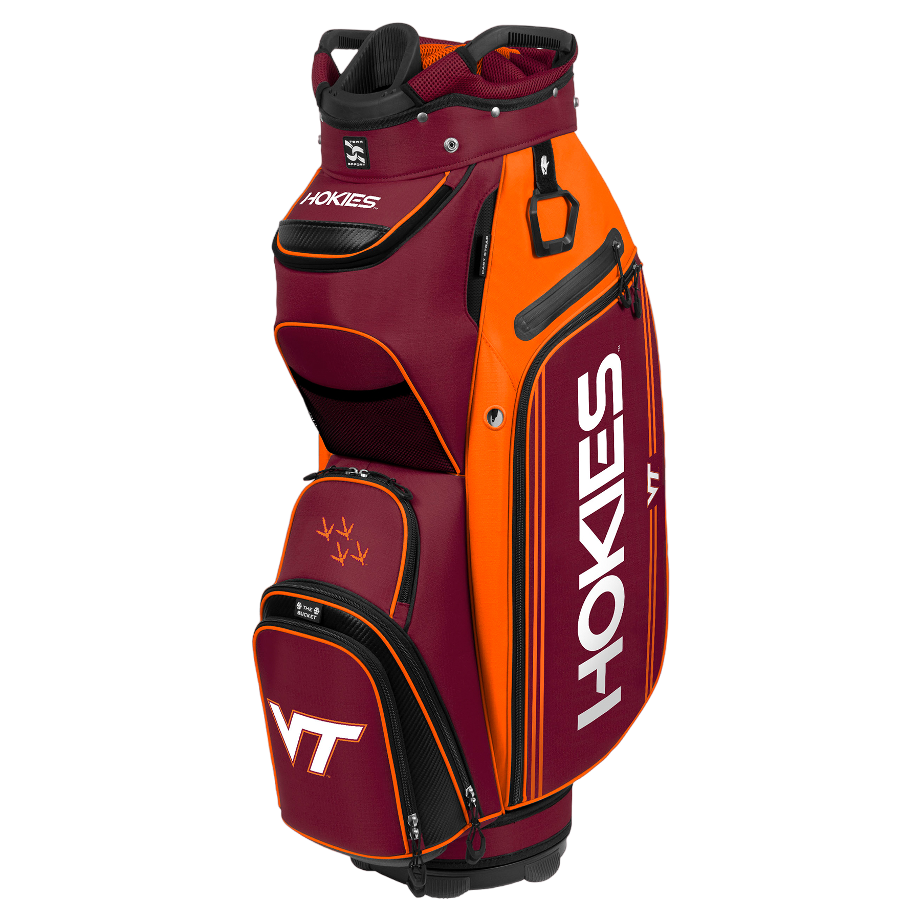 Team Effort Virginia Tech Bucket Cart Bag