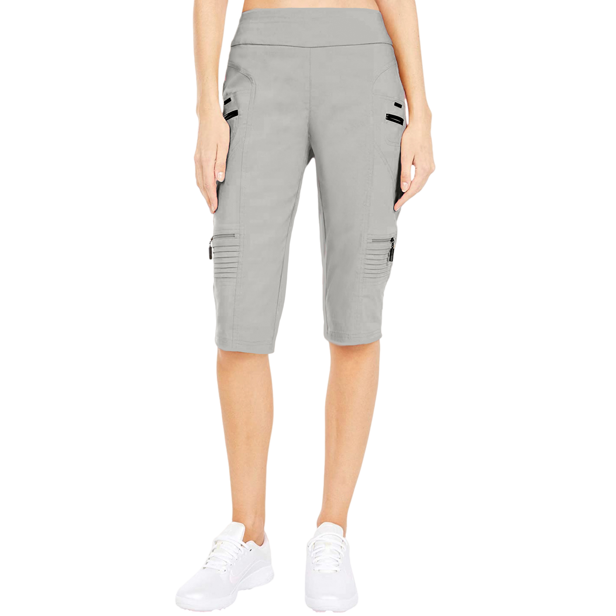 Skinny Pull-On 14" Knee Capris Women's Golf Pants