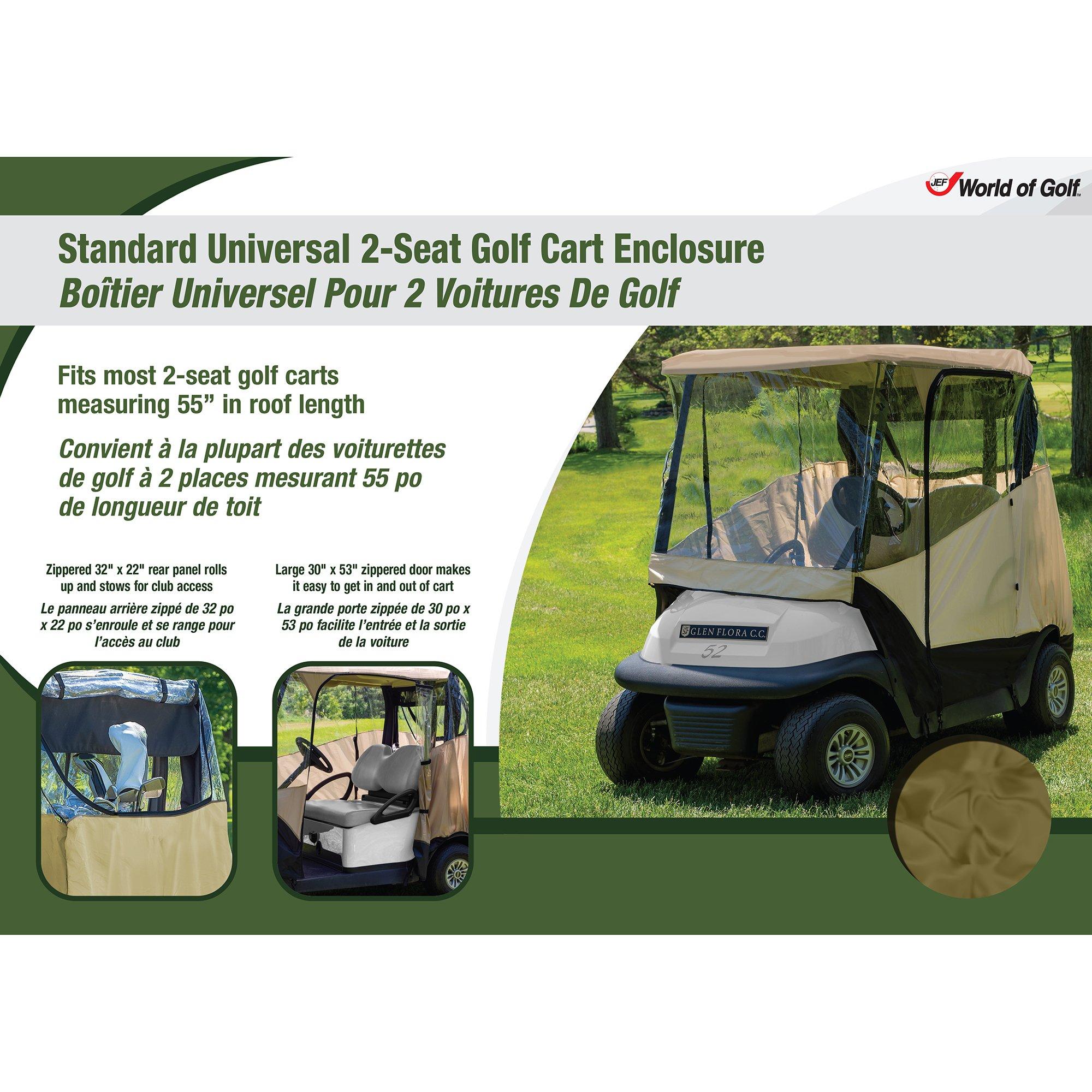 The Standard 2 Passenger Golf Cart Cover