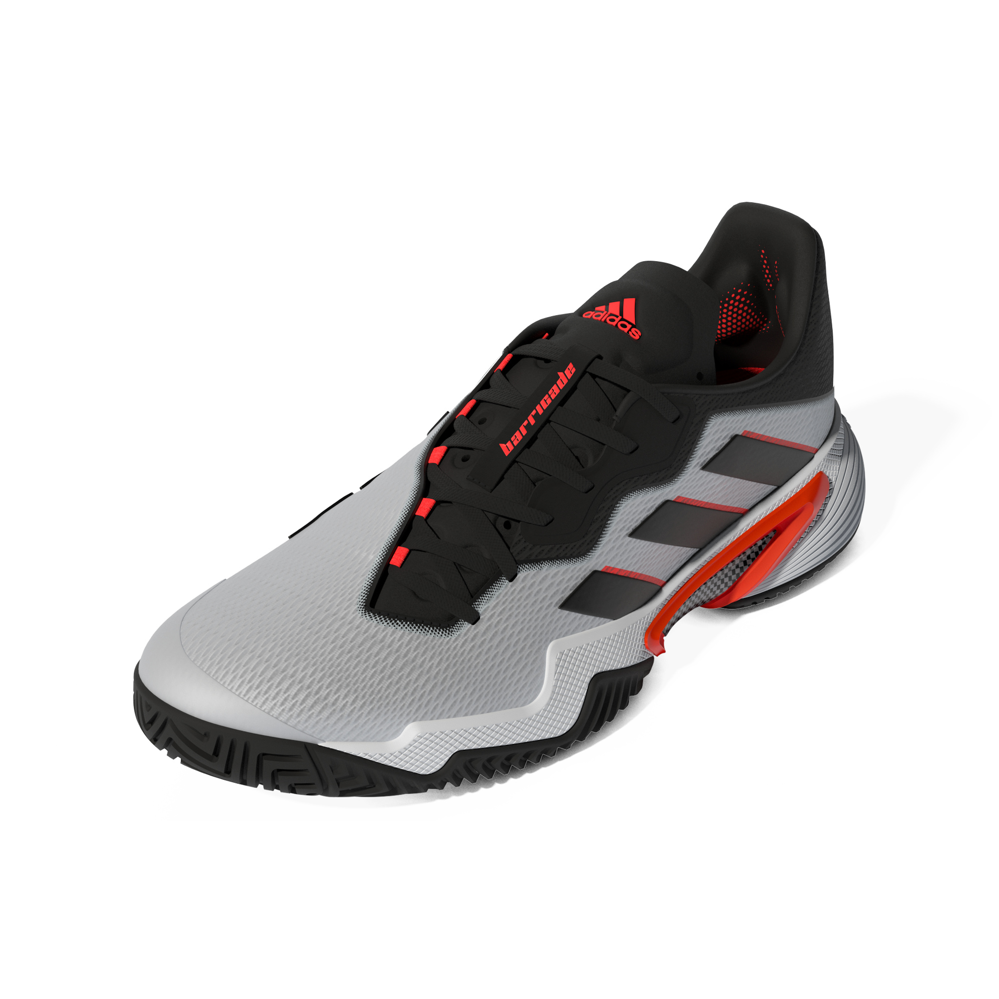 Barricade '22 Men's Tennis Shoe - White/Red